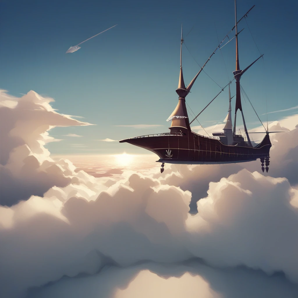 score_9, score_8_up, score_7_up, score_6_up, score_5_up, score_4_up, zPDXL2,source_anime,rating_questionable, pirate ship, airship,  <lora:Above_Clouds:0.8> 4bov3cld, clouds, sky,cloud,