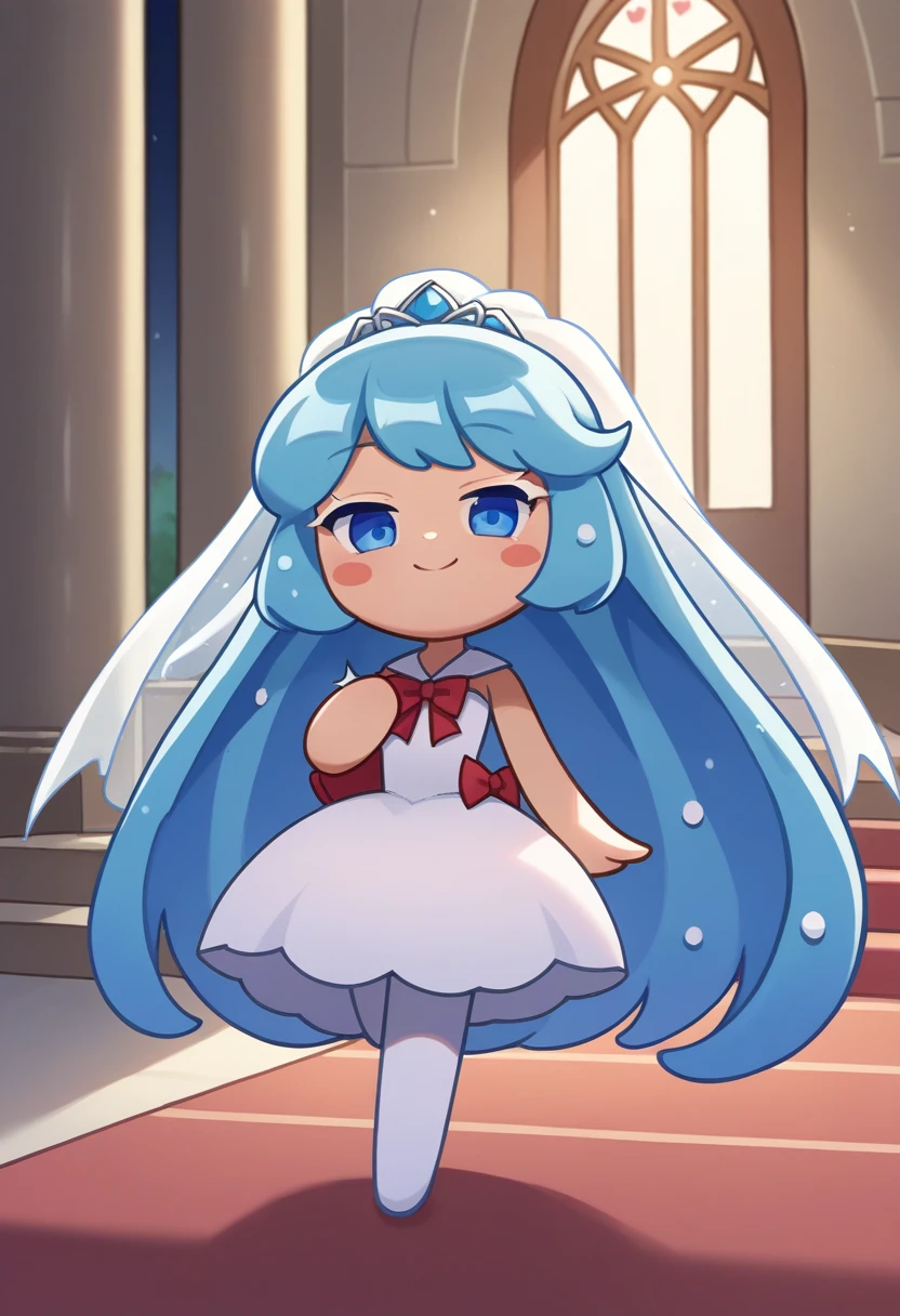 score_9, score_7_up, source_anime, BREAK
creamsoda, antro, female, 1girl, solo, long hair, looking at viewer, smile, blue eyes, church, wedding dress, wedding veil, very long hair, blue hair, full body, blush stickers, absurdly long hair, liquid hair, 