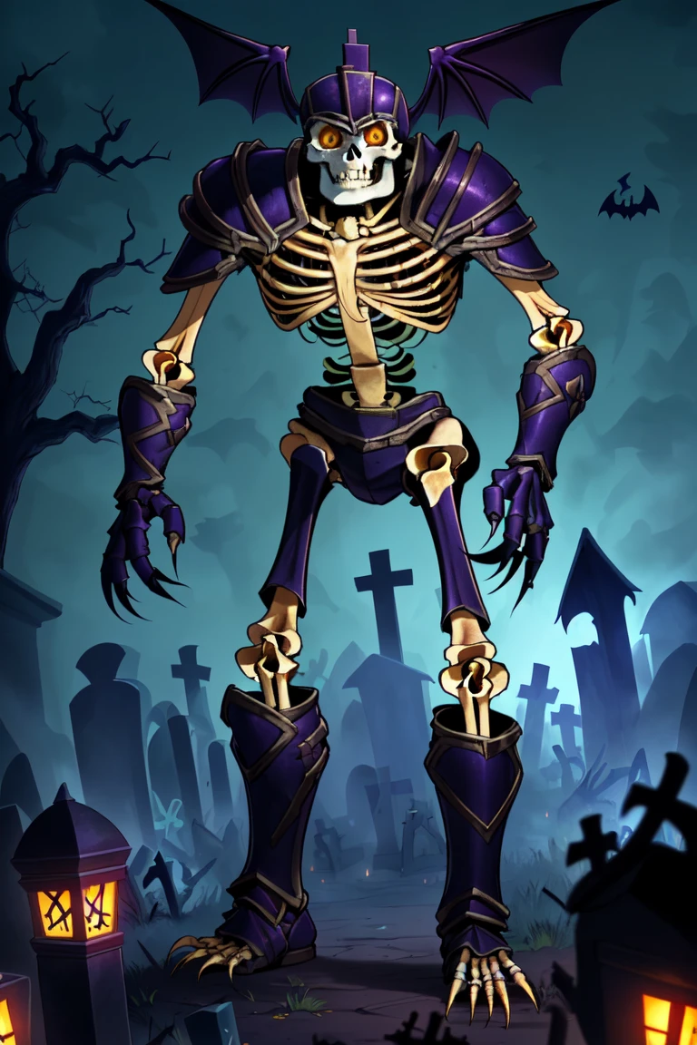 undead, skeleton, blue armor, skull, bones, helmet, bat wings, <lora:armored_undead:1.0>