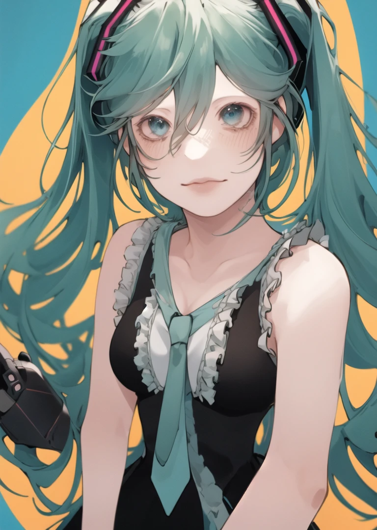 <lora:Rgas:1.5> Rgas, solo,  hatsune miku, masterpiece, best quality