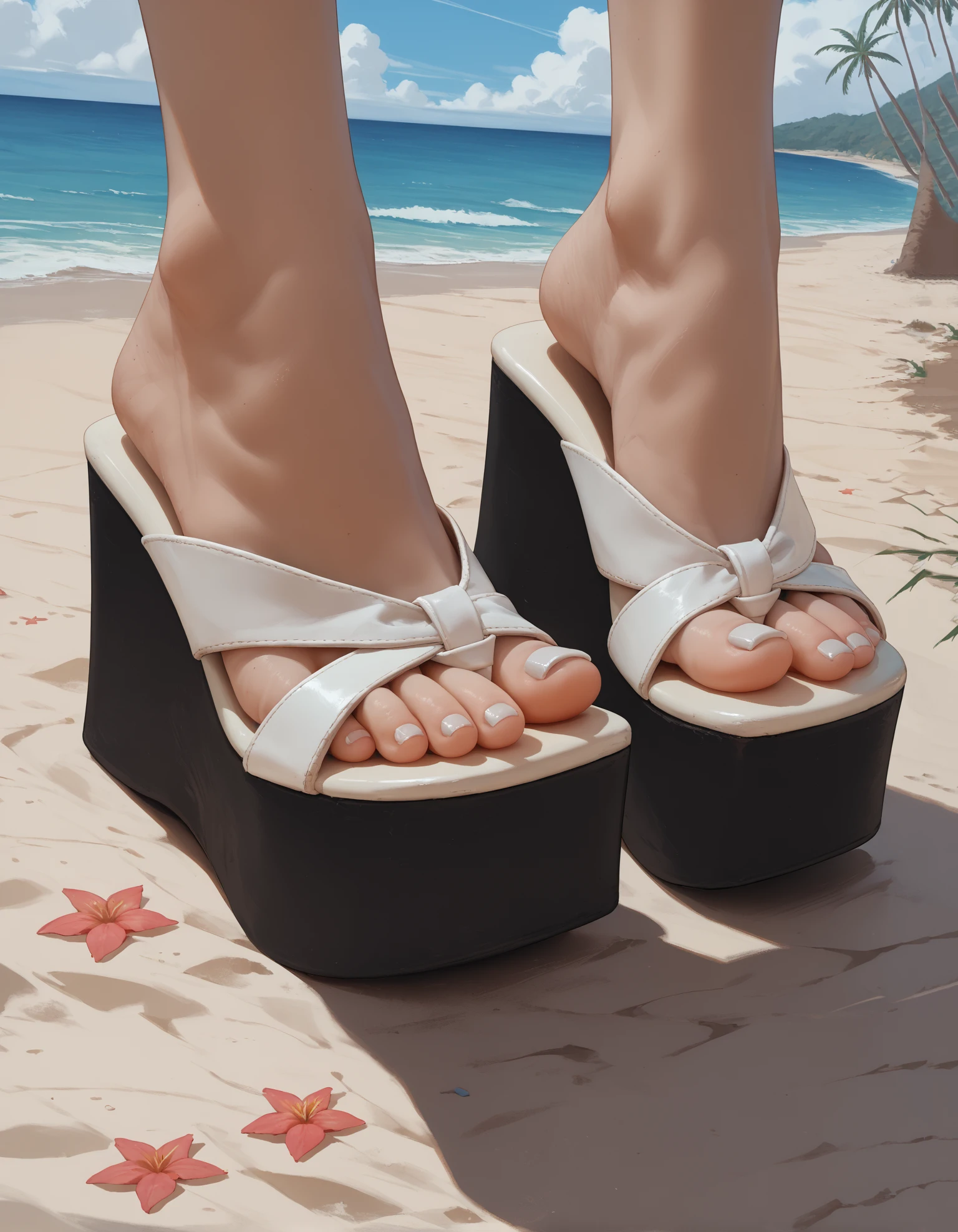 Footsies Platform Thong Sandals / Flip Flops v1.0