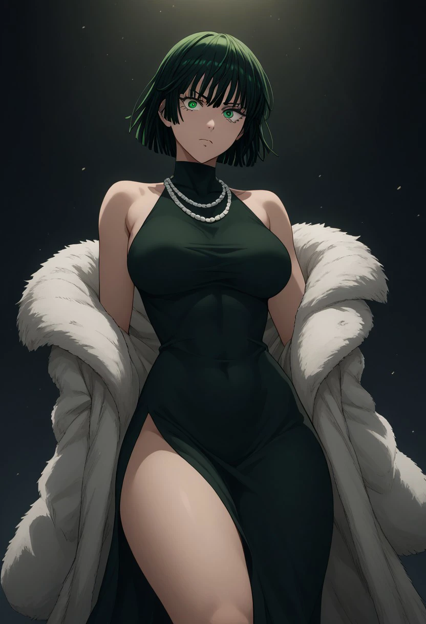 score_9,score_8_up,score_7_up,zPDXL2,source_cartoon,source_anime,fubuki\(one punch man\),perfect body,large breast,detailed face,green eyes,perfect lighting,big ass,black dress,dress,fur coat,high collar,jewelry,necklace,off shoulder,taut clothes,taut dress,,collapse face,stomach distension,large penis,venous penis,<lora:opm-fubuki-anime-s1s2-ponyxl-lora-nochekaiser:0.2>