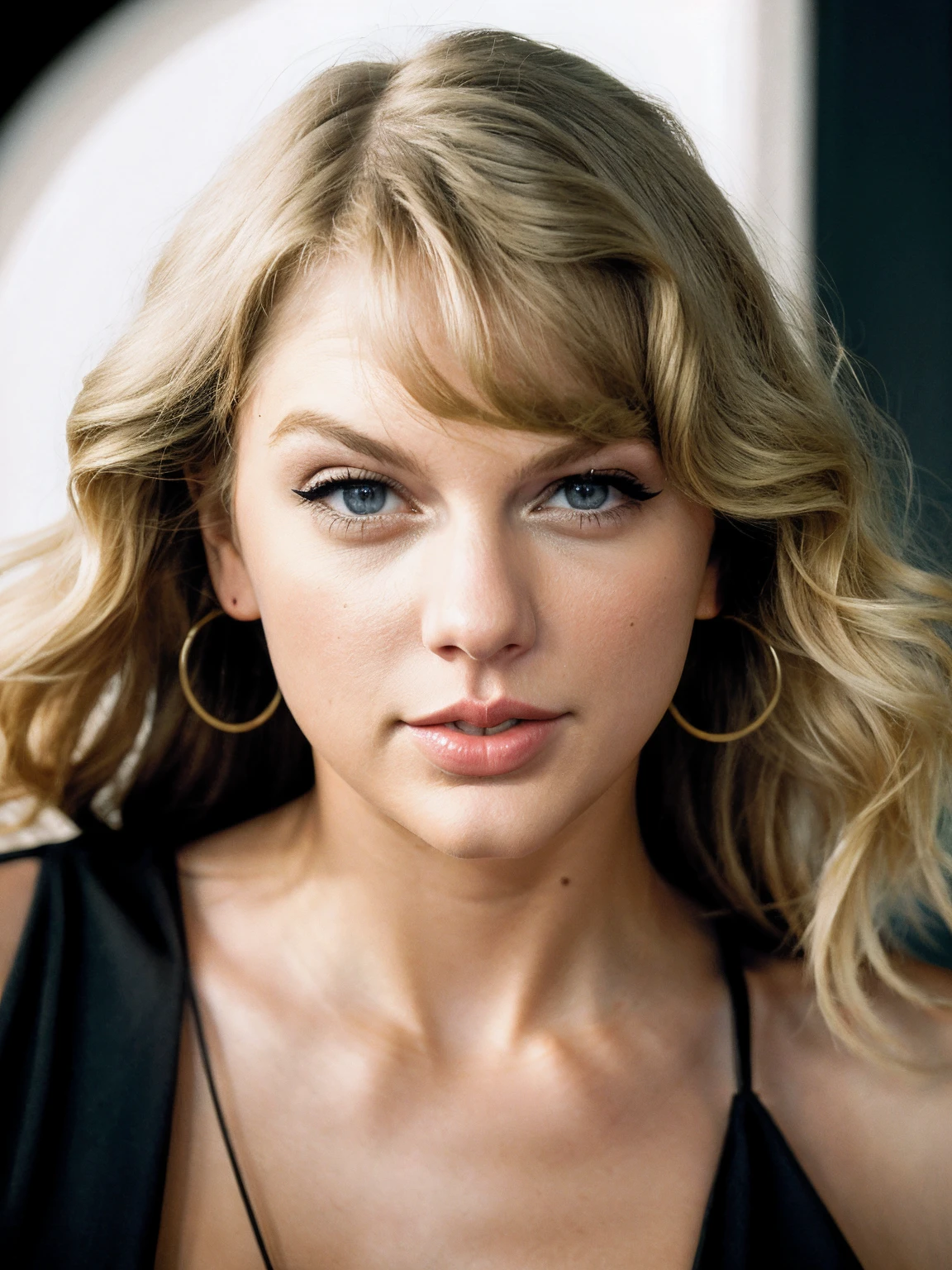 taylorswift, blonde, portrait, <lora:taylorswift:1>