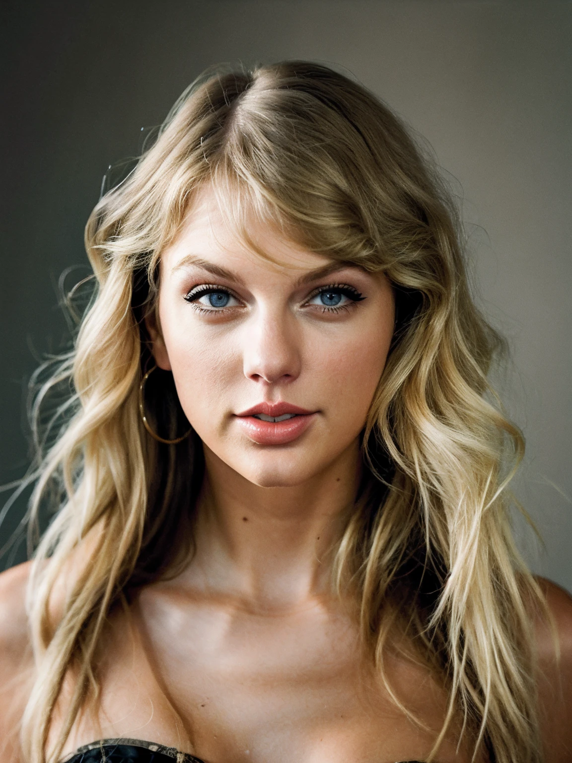 taylorswift, blonde, portrait, <lora:taylorswift:1>