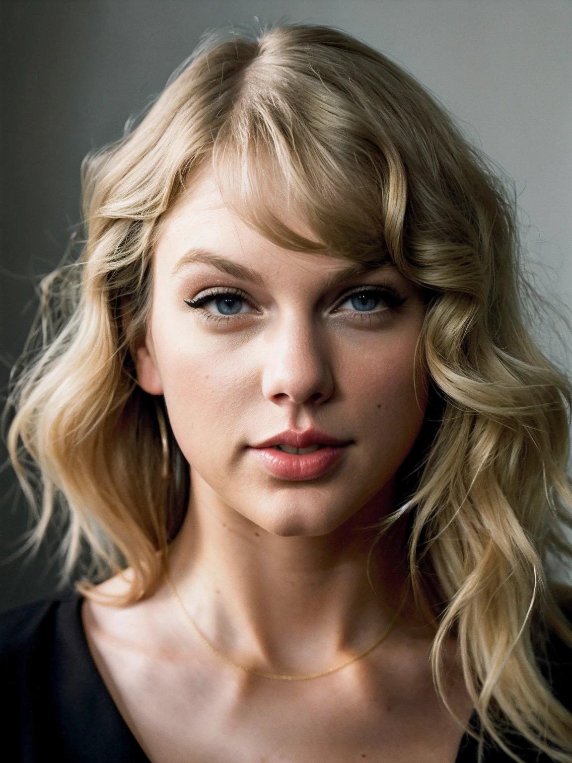 taylorswift, blonde, portrait, <lora:taylorswift:1>