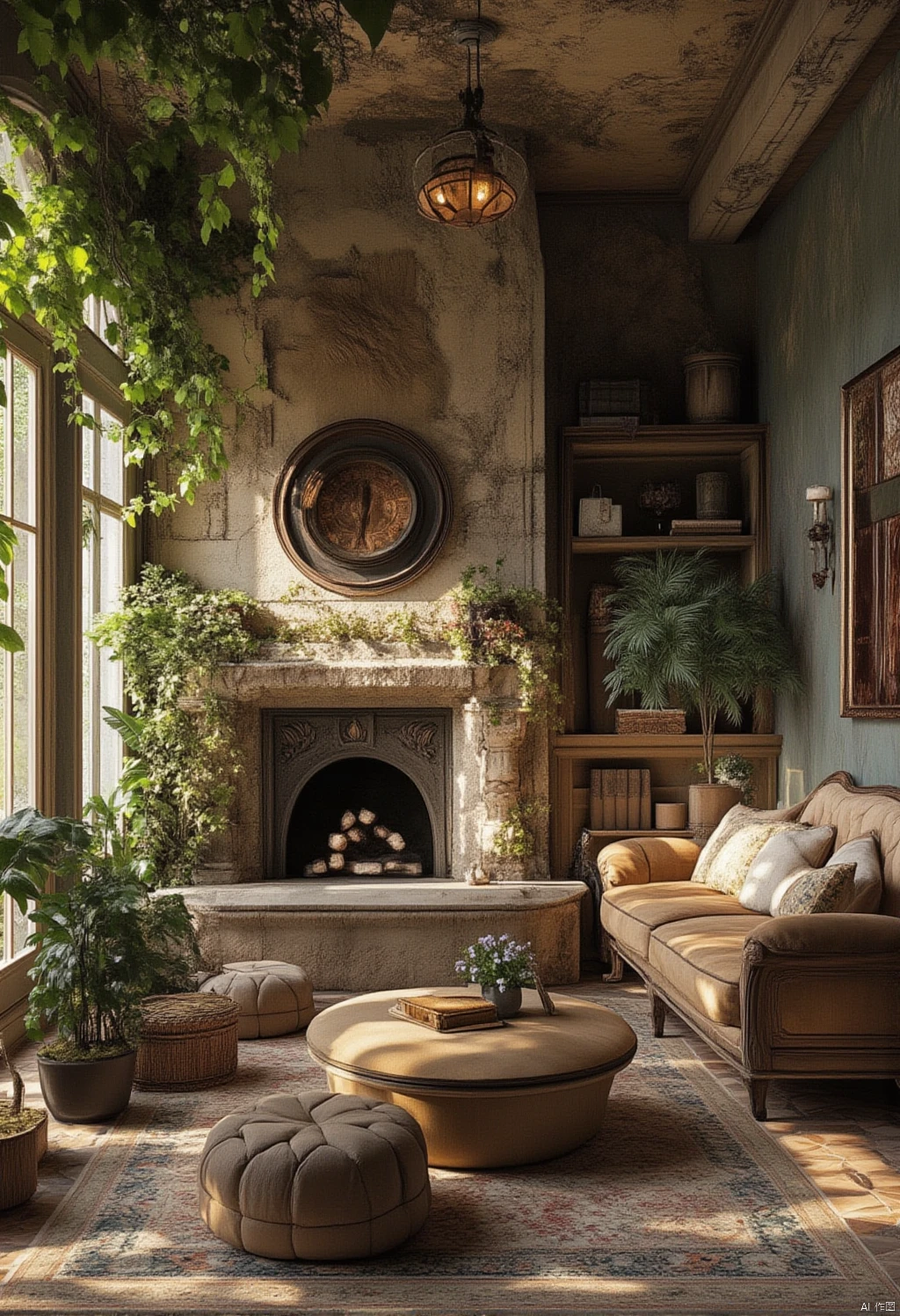 Rustic interior design