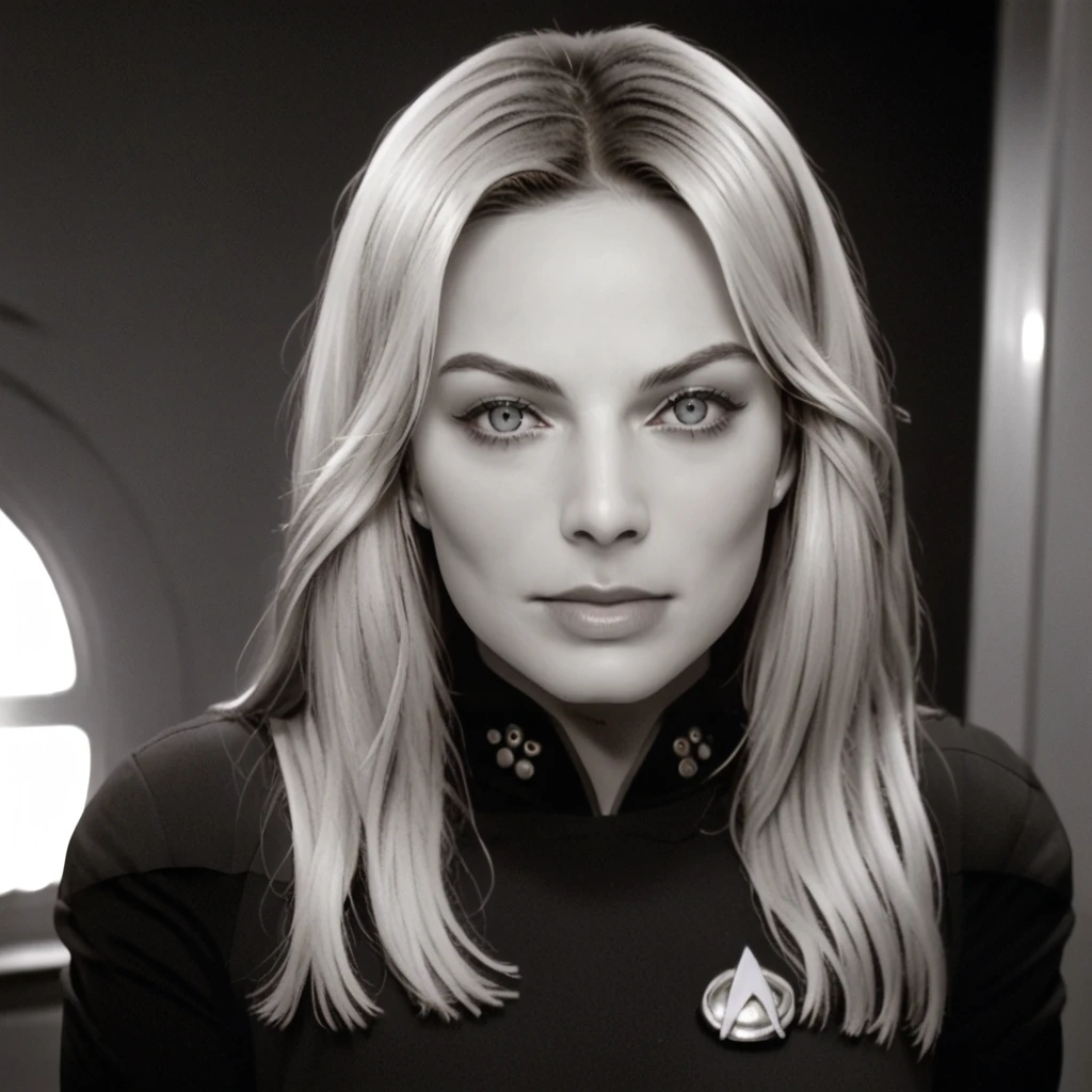 score_9, score_8_up, score_7_up, source_anime, professional photograph of Margot woman, slender, long hair, in a sci-fi spaceship, dark colored walls, windows showing space, consoles, she's in the bridge, control room, looking at the viewer, cyberpunk style, warhammer 40k<lora:Margot Robbie 2013-2015 Pony:0.9> <lora:xl_more_art-full_v1add-detail:0.2> <lora:RMSDXL_EnhanceDetails:0.2> <lora:ral-fntsyrlms-sdxl:0.25> ral-fntsyrlms  <lora:STTNGponyStrong:1> s3stngunf,red uniform,black pants, realistic