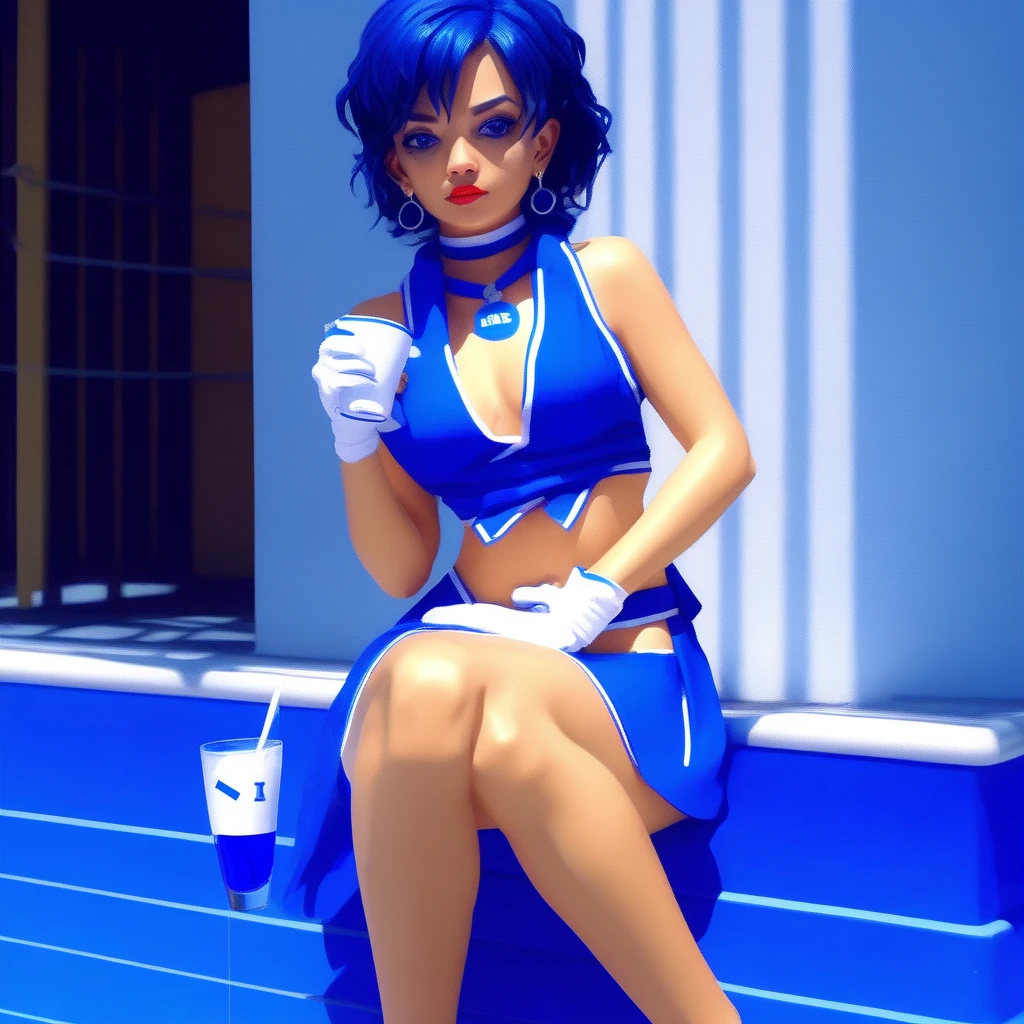 Ami Mizuno (水野 亜美)  Sailor Mercury (セーラーマーキュリー) - Sailor Moon (美少女戦士セーラームーン) BL V1