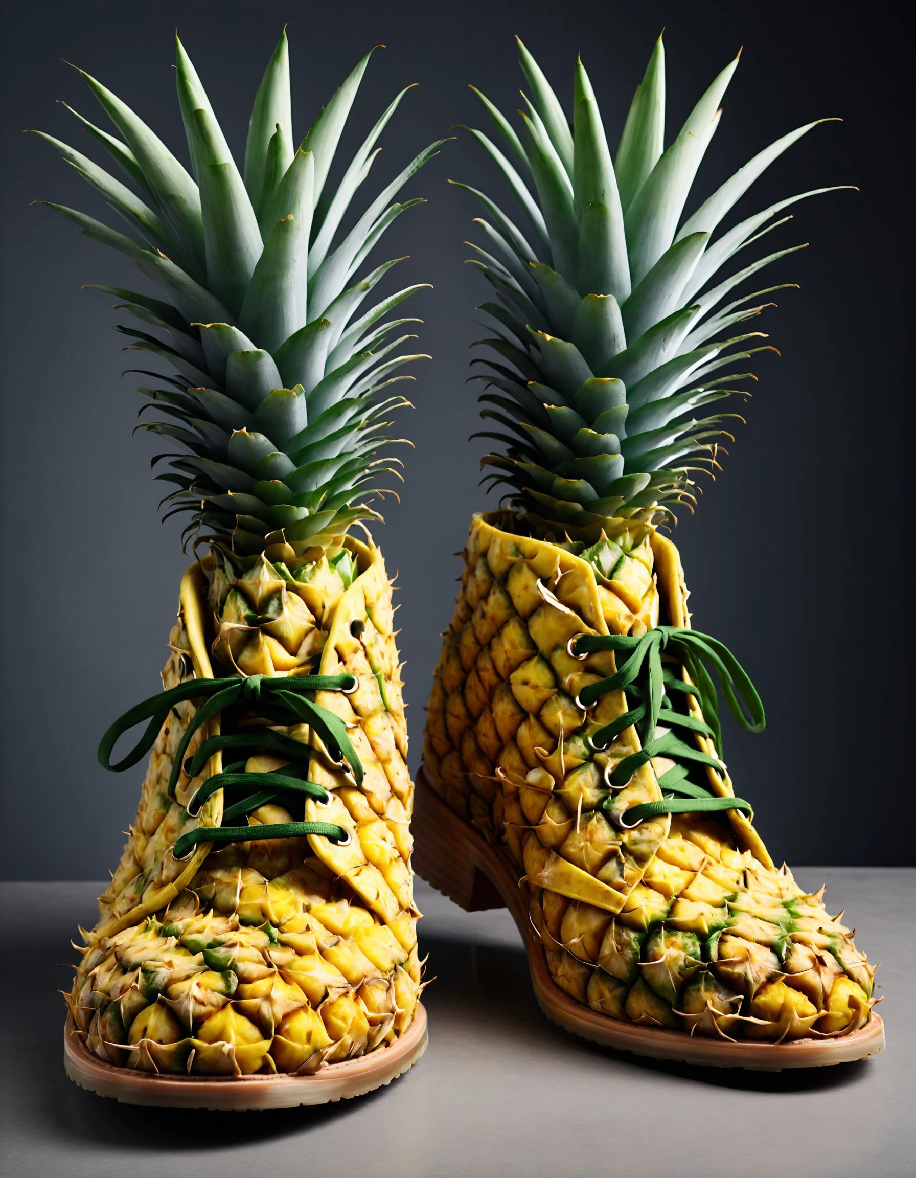 photo of a shoes, made out of pineapples
<lora:Pineapple_World_Morph:0.7>