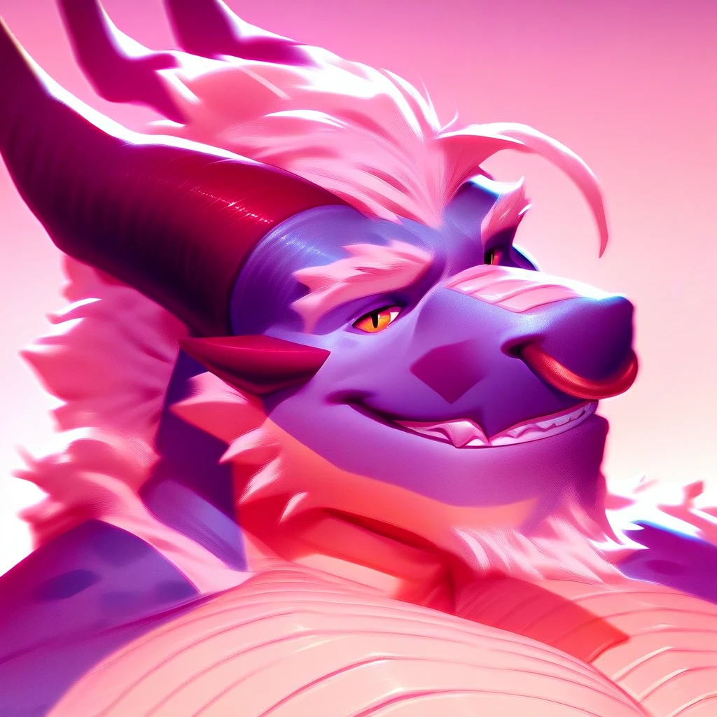 score_9_up, score_8_up, score_7_up, rating_explicit, source_furry, uncensored, masterpiece, high quality, best quality,  dragon, horns, nose_piercing, portrait, furry, male focus,teeth ,looking at viewer, smile ,upper body