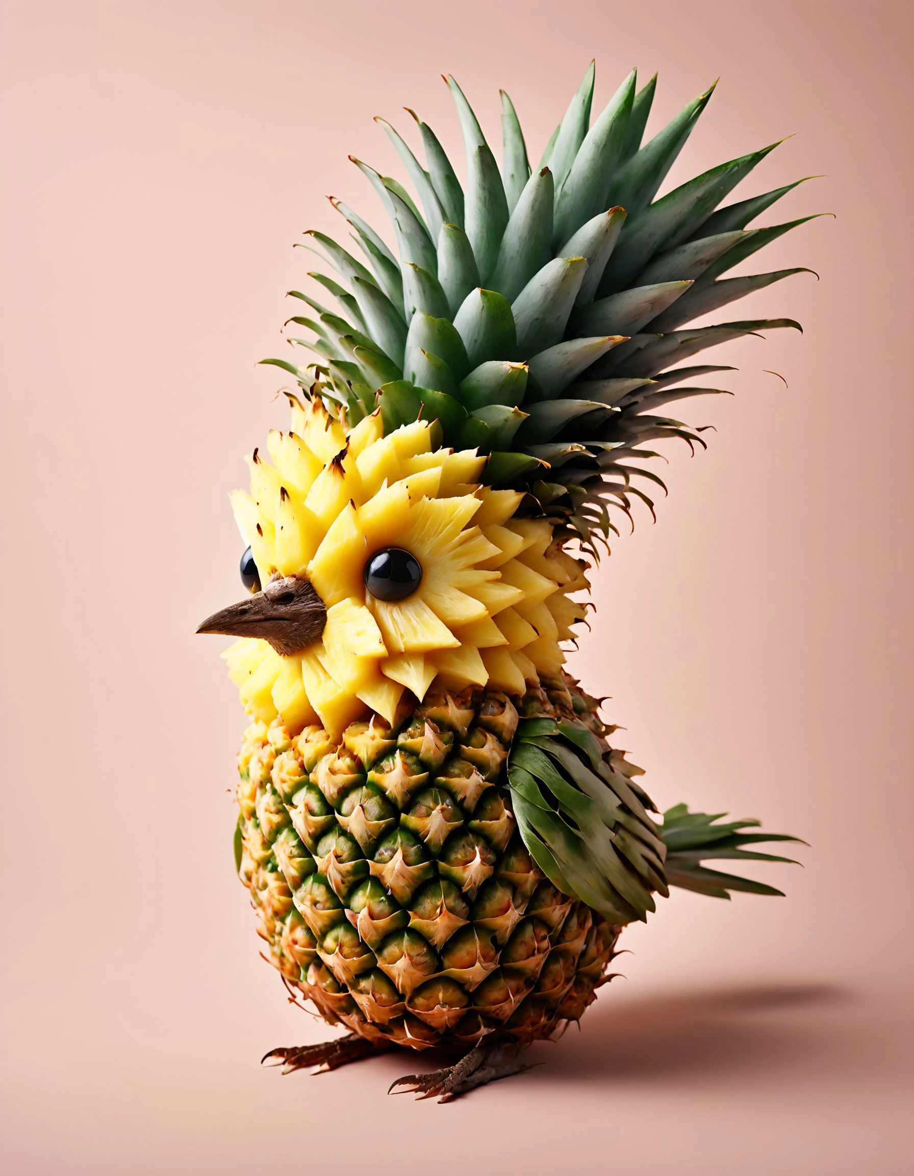 photo of a cute bird, made out of pineapples flying
<lora:Pineapple_World_Morph:0.7>