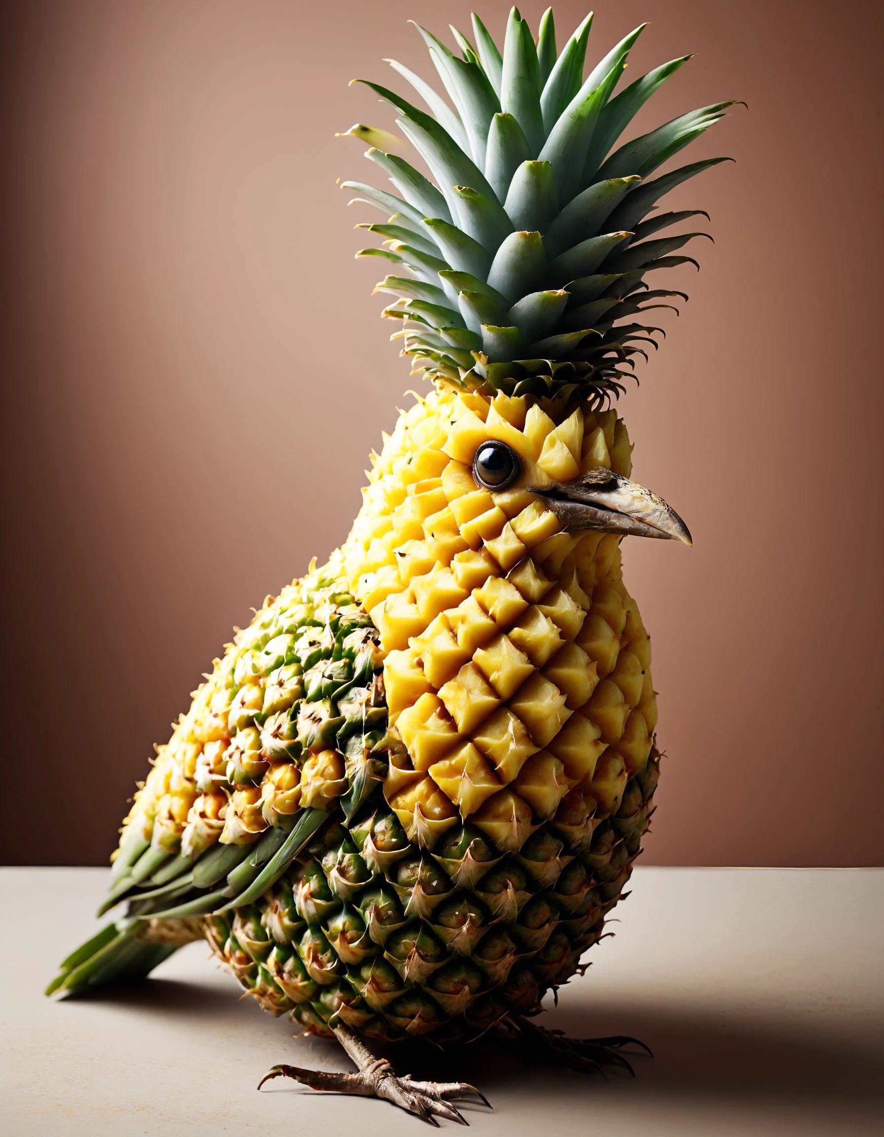 photo of a bird, made out of pineapples
<lora:Pineapple_World_Morph:0.7>