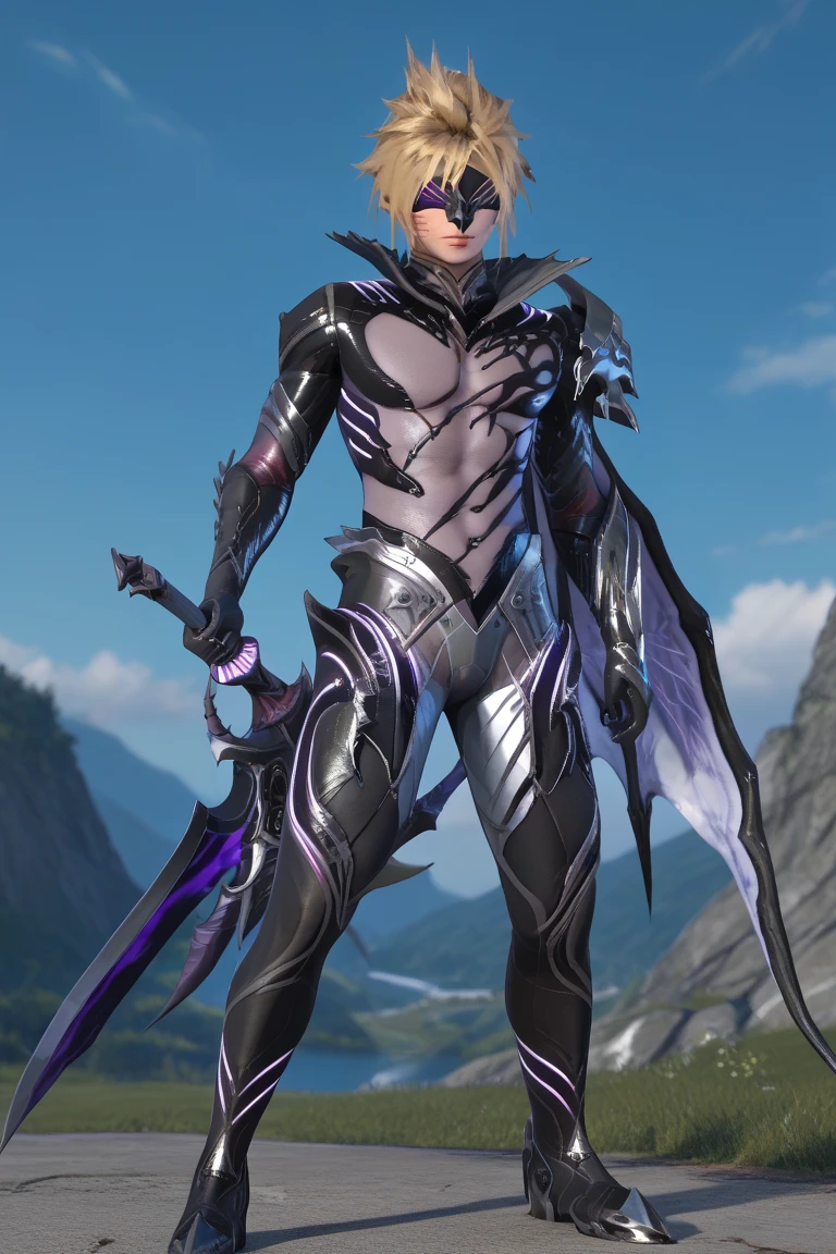 Cloud Strife (Bahamut Garb) - Final Fantasy VII Ever Crisis