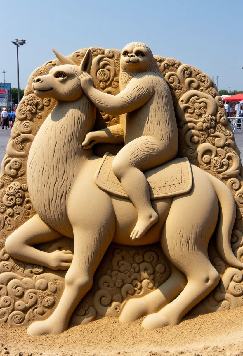 Sand Sculpture Sculptor [FLUX]