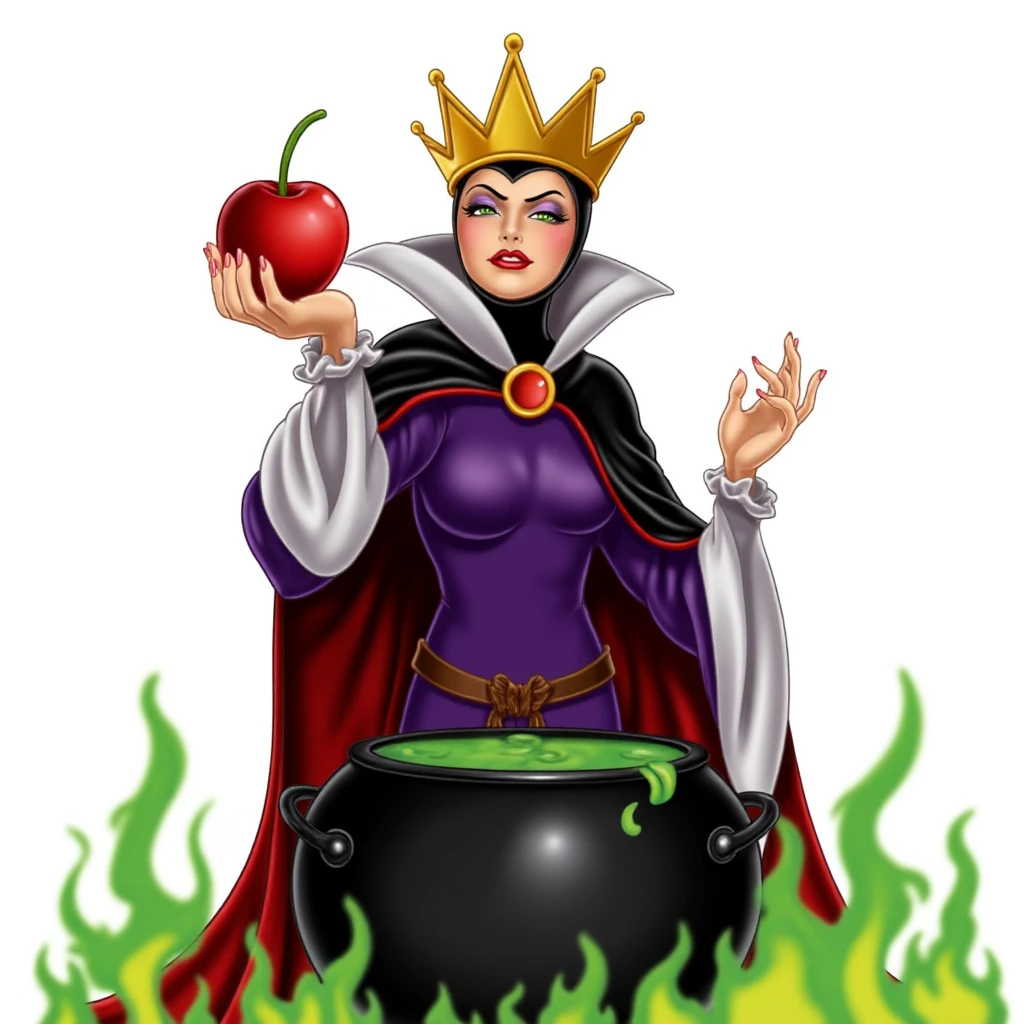Evil Queen XL + SD1.5 + F1D + Illu + Pony