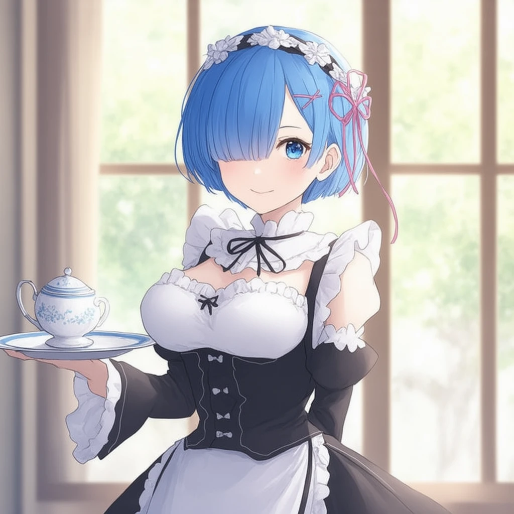 SD3.5 Rem 蕾姆 re:zero《从零开始的异世界》 v1.0