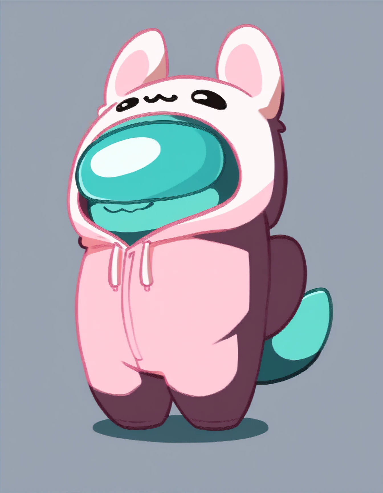 Adult Male anthro protogen detailed baby blue eyes, long tail, cubby, simple background, cute smile, fluffy tail, fullbody view, solo, digital art, different views, ultra super extremely thick diaper, diaper with 4 tapes, cute smile, fat diaper bulge under the onesie, very big diaper, super obeas fat padded footed onesie Pampersuit with extra thick padding to make it look like it has lots of baby fat, in ceiling hanged baby bouncer, pacifier in mouth, and visible baby bouncer harness on the padded onesie, blushing, cutely happy and very sleepy face, wearing an oversized pacifier in the mouth, wearing thick padded useless paws mittens and booties, unable to move and helpless bounce in the bouncer in a cute way. The padding on the onesie is soo thick, it doesn't allow movement and makes the wearer look super fat while the diaper bulges out and is very noticeable. Have the harness on the onesie be connected to the ceiling hanged baby bouncer and the wearer dangling helplessly but cutely