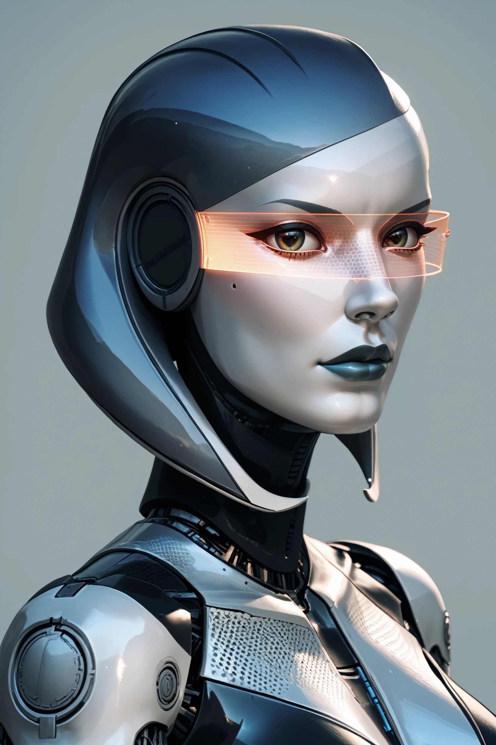 score_9, score_8_up, score_7_up,
<lora:MEEdi:0.8>
MEEdi, 1girl, android, android joints, metallic skin, looking at viewer, portrait