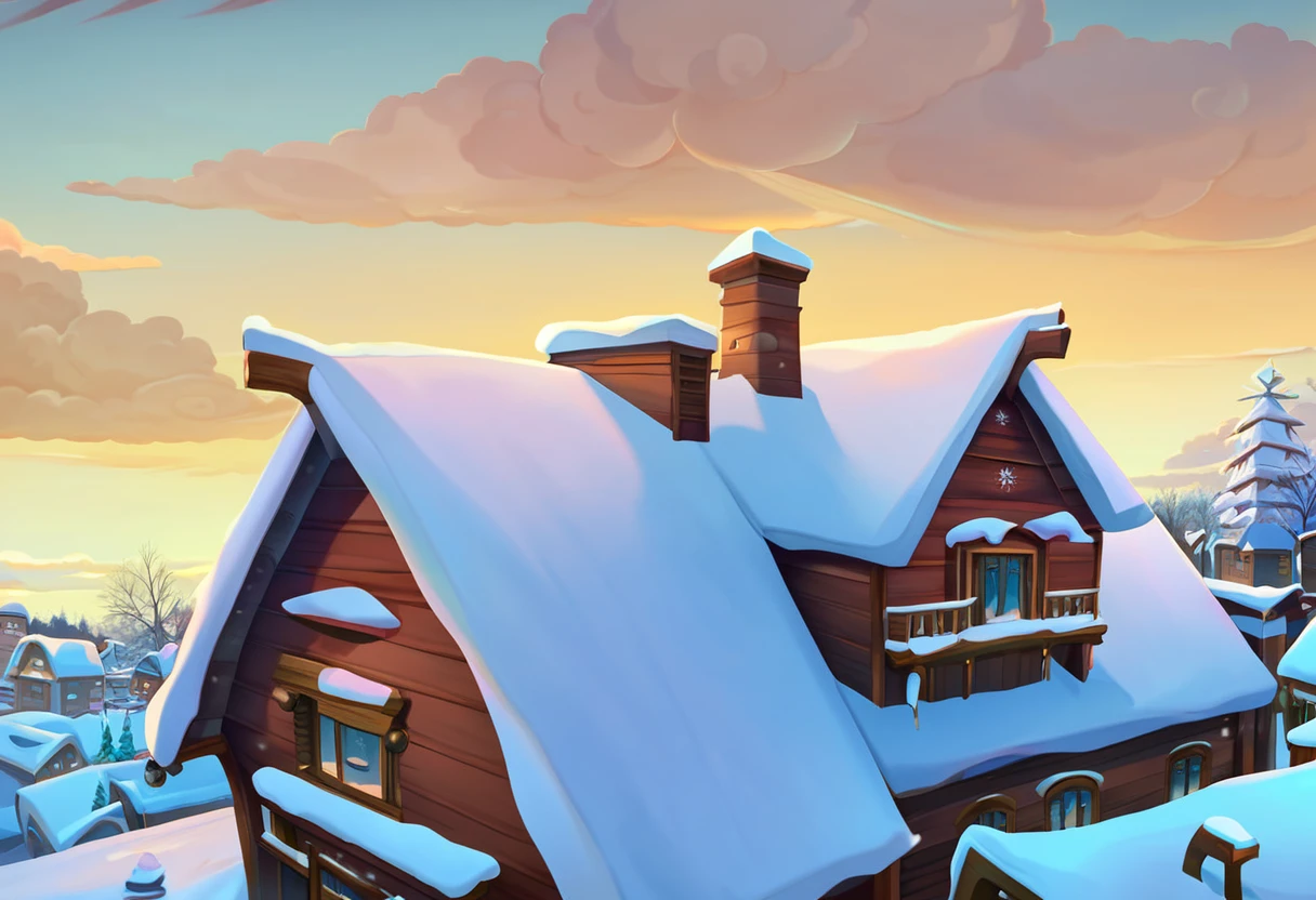 score_9, score_8_up, score_8, hi-res, in village,  high quality, best detailed, cloud, parody, winter, sky, large house, snow,
<lora:melnitsa_style:1>