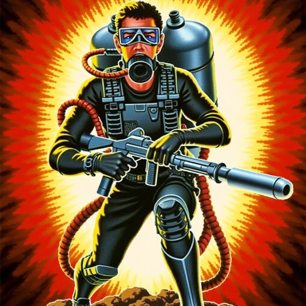 Vintage GI Joe Package art V1