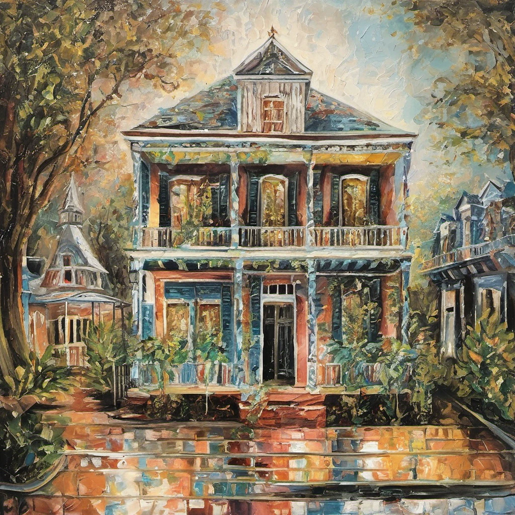 abstract painting, traditional media, beautiful house, new orleans,  <lora:New_Orleans:.8> m17754p