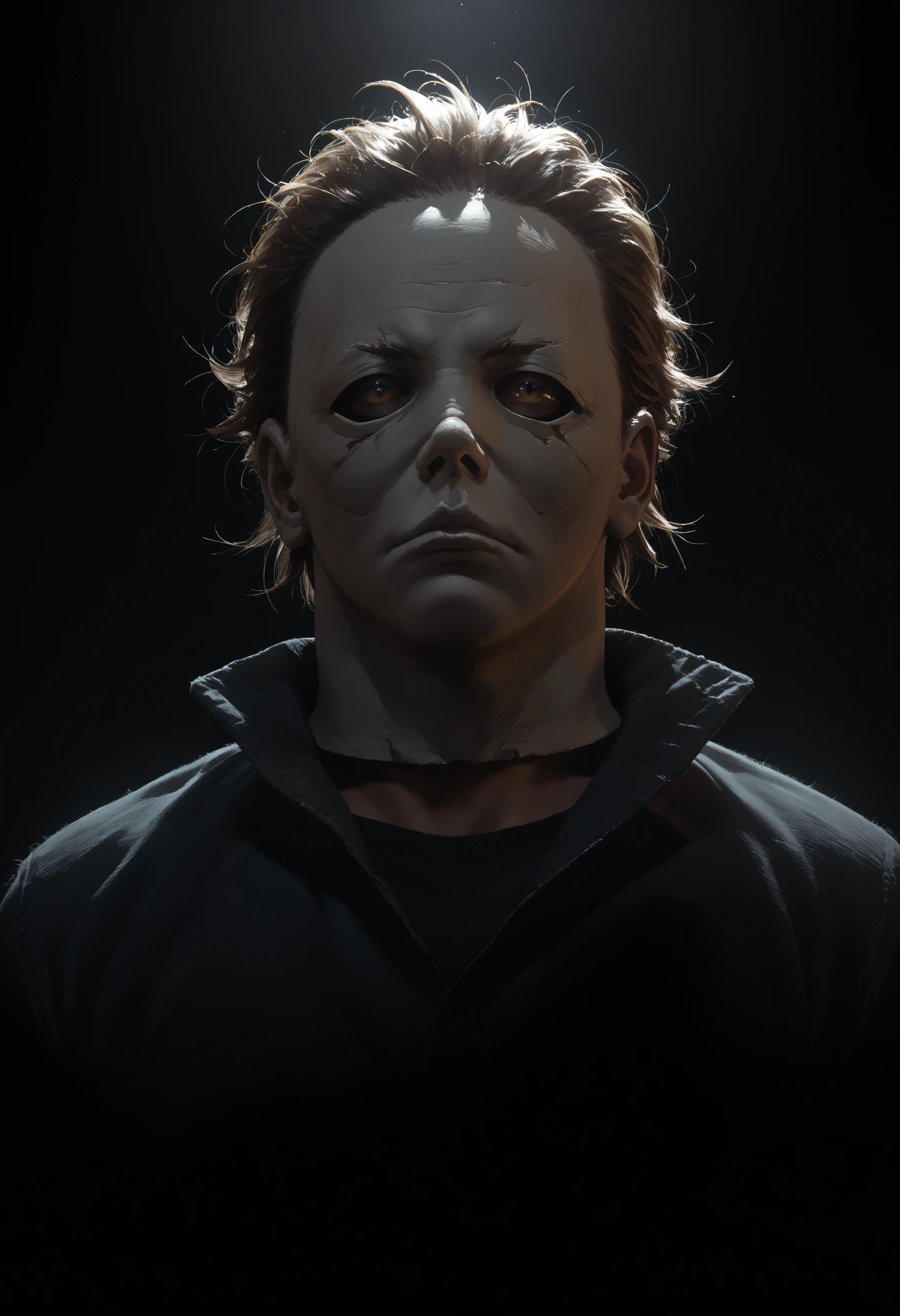 score_9, score_8_up, score_7_up, score_6_up, 1boy, monster, solo, upper body, dark background, silhouette, backlighting, mask,
<lora:michael_myers_v0.2-pony:1>