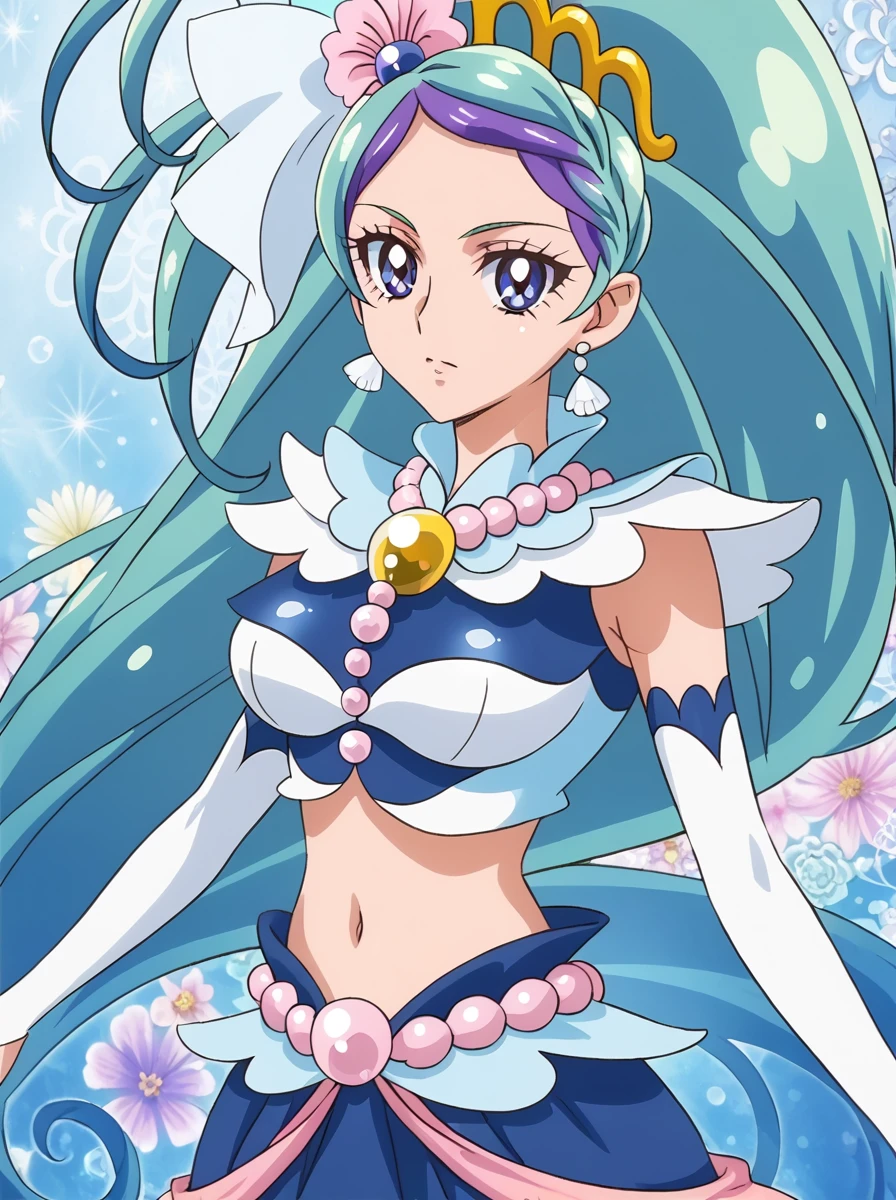 detailed background, shiny skin, posing,
<lora:curemermaid.pony:1>,
curemermaid,
large breasts,