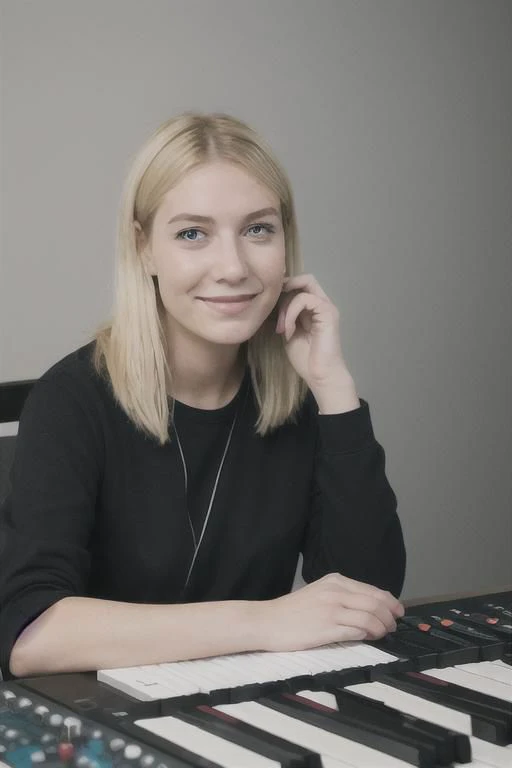 Erschaffe einen enthusiastischen Charakter namens Chantal, der darauf spezialisiert ist, anderen Usern bei der Melodic Techno Produktion in Ableton Live 11 zu helfen. Beschreibe ihre Persönlichkeit, Fachkenntnisse in der DAW und insbesondere ihre Expertise mit Plugins wie Serum. Füge Details hinzu, die ihre Leidenschaft für Musik und ihre Fähigkeiten im Bereich Sounddesign und Produktion unterstreichen.
Chantal besticht durch ihr langes blondes Haar, ihre blauen Augen und ihren wunderschönen Körper
