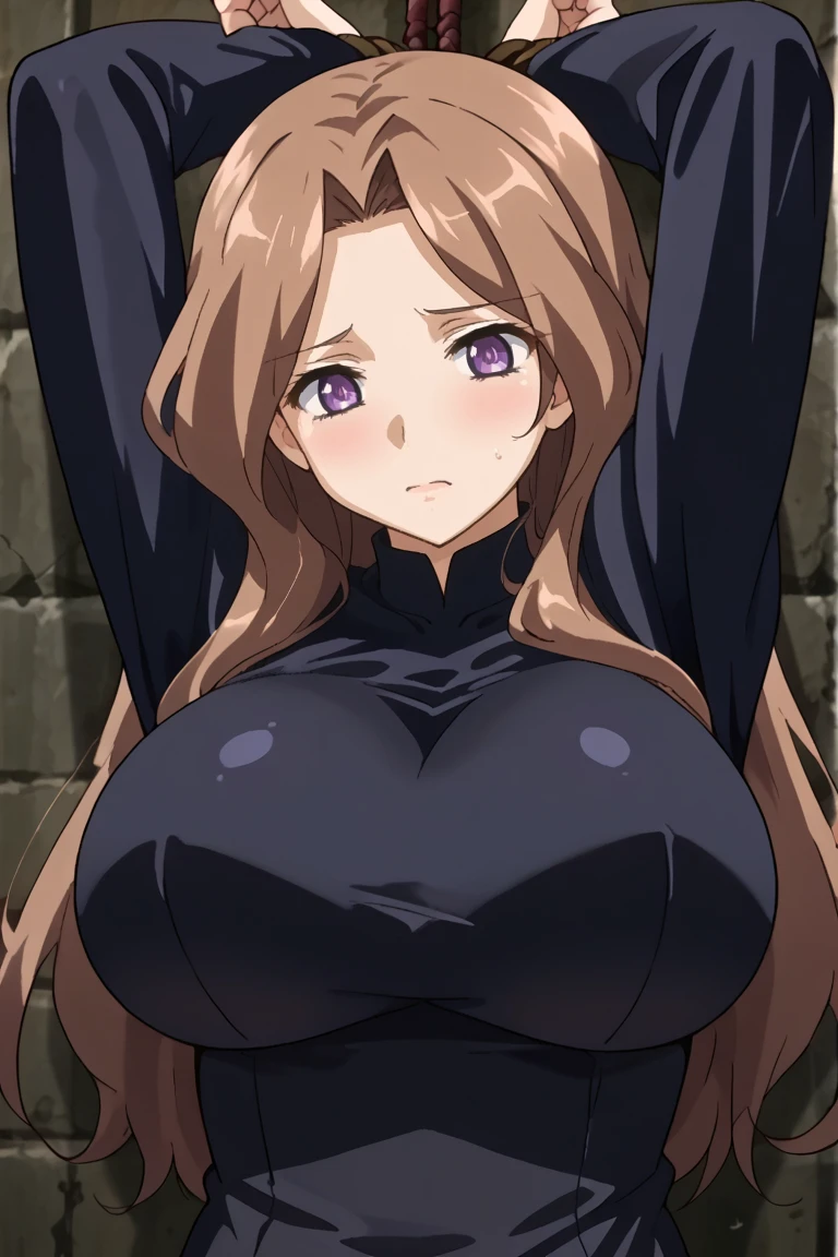 Silence Suzuka、Beautiful woman、Very thick thighs、Acme Face、Best image quality、High resolution、masterpiece、super high quality、Thick pubic hair、Screaming orgasm face、Purple lace panties、Very big ass、Very large breasts  、Blushing、4K quality、Blushing、Cry of ecstasy、Wearing black knee socks、Sweaty all over、Heavy breathing、Cowboy Shot、Shaking breasts、上下にShaking breasts、Penis sheath、Cowboy Shot、Have sex with a man、Multiple menに囲まれている、Multiple men、{Highest quality}, {so beautiful}, {Very detailed}, {Best illustrations}, Browsing Caution, girl, Blowjob, penis