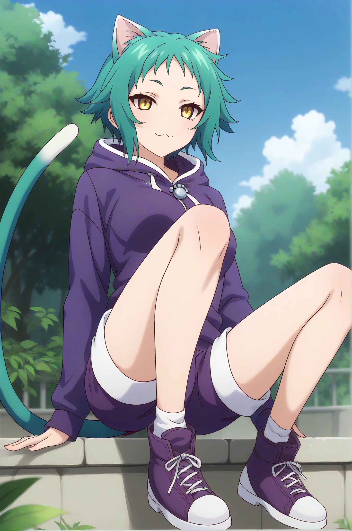 Yaya Fushiguro | PonyDiffusion V6 XL | Hassaku XL | Yuuna and the Haunted Hot Springs Epoch 03