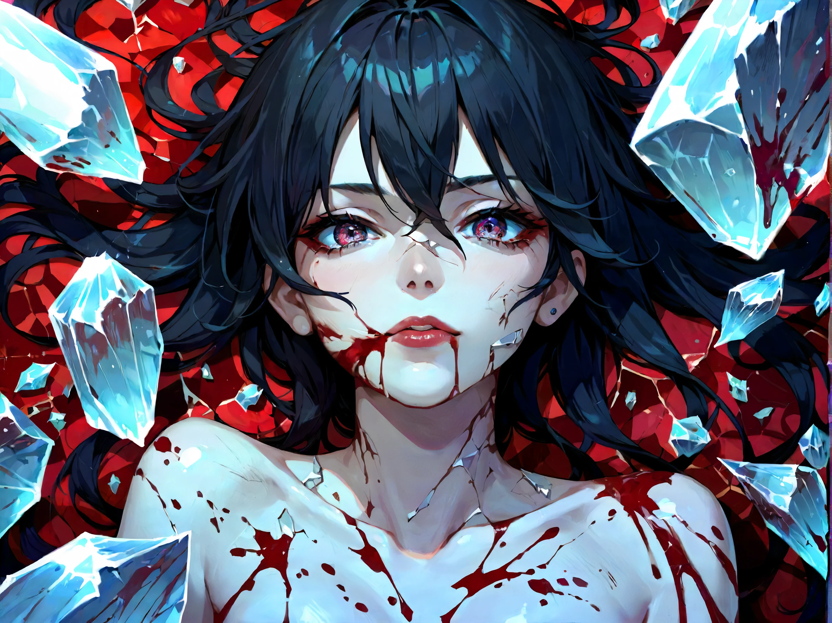 (<lora:EleBloodPonyXL:1>,broken glass,blood stained,blood splatter,smeared blood (background):1.5),(uncensored,nsfw),(score_10,score_9_up,score_8_up,score_7_up,score_6_up,source_cartoon,rating_questionable),