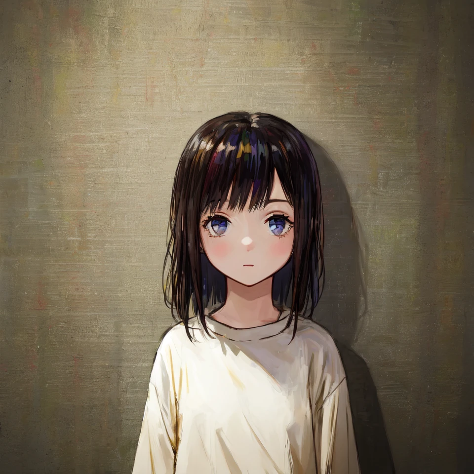 1girl, solo, facing viewer, upper body,
<lora:urban-gloom:1>,