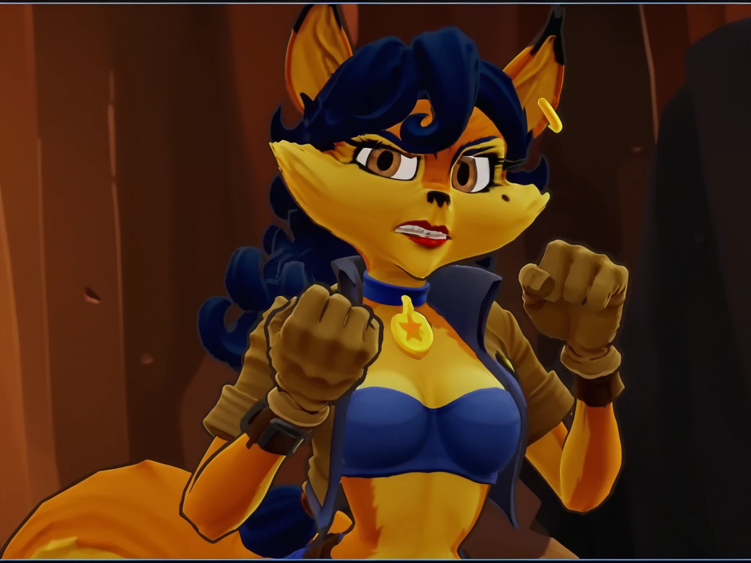 Carmelita Fox (Sly Cooper 4: Thieves in Time) Game Model | Pony Diffusion V1