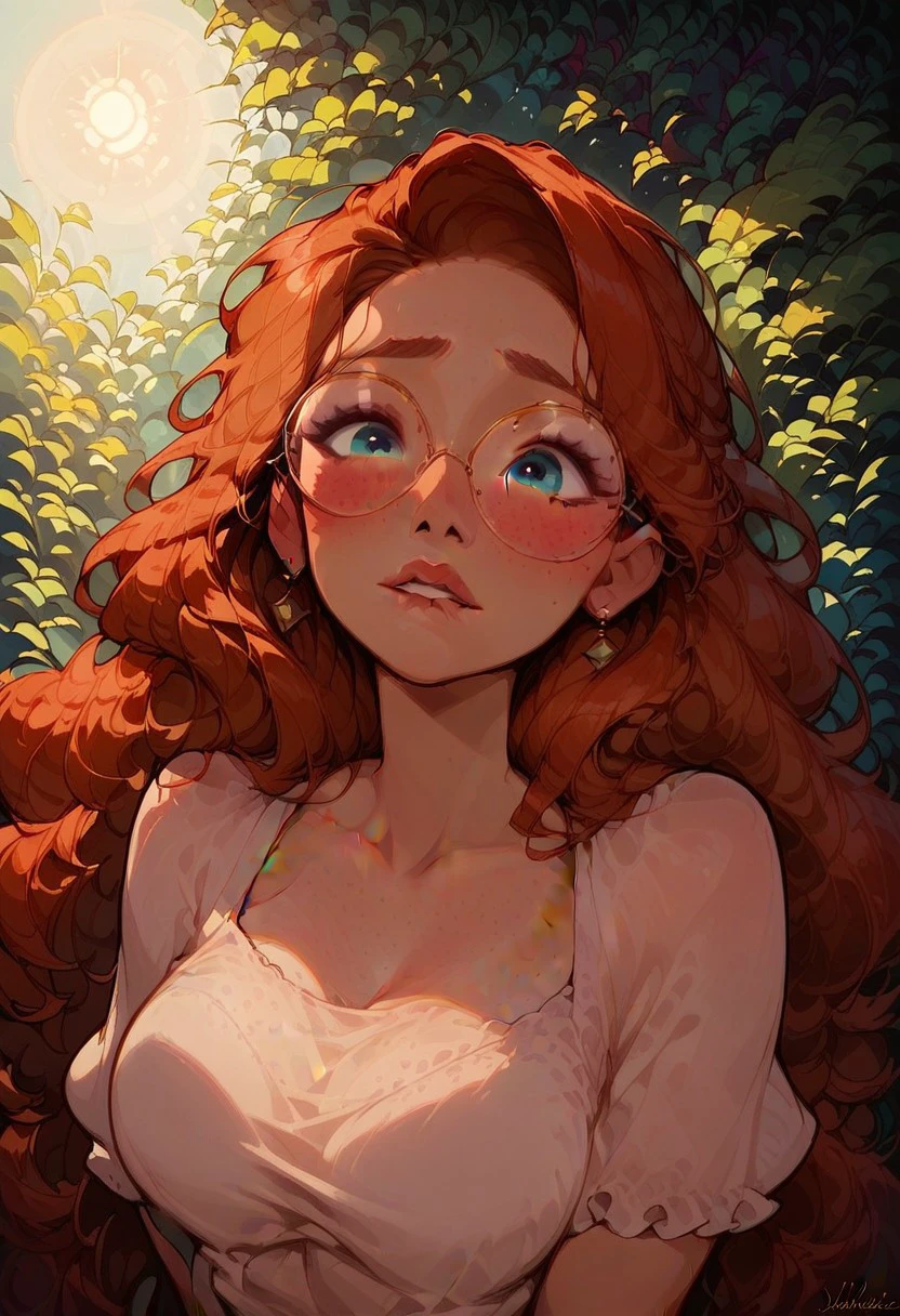 score_9, score_8_up, score_8, score_7, score_6,  Expressiveh, easynegative, rdhdgirl, (perfect eyes, perfect face, sun dress, dress), (vibrant, colorful), palipostyle3