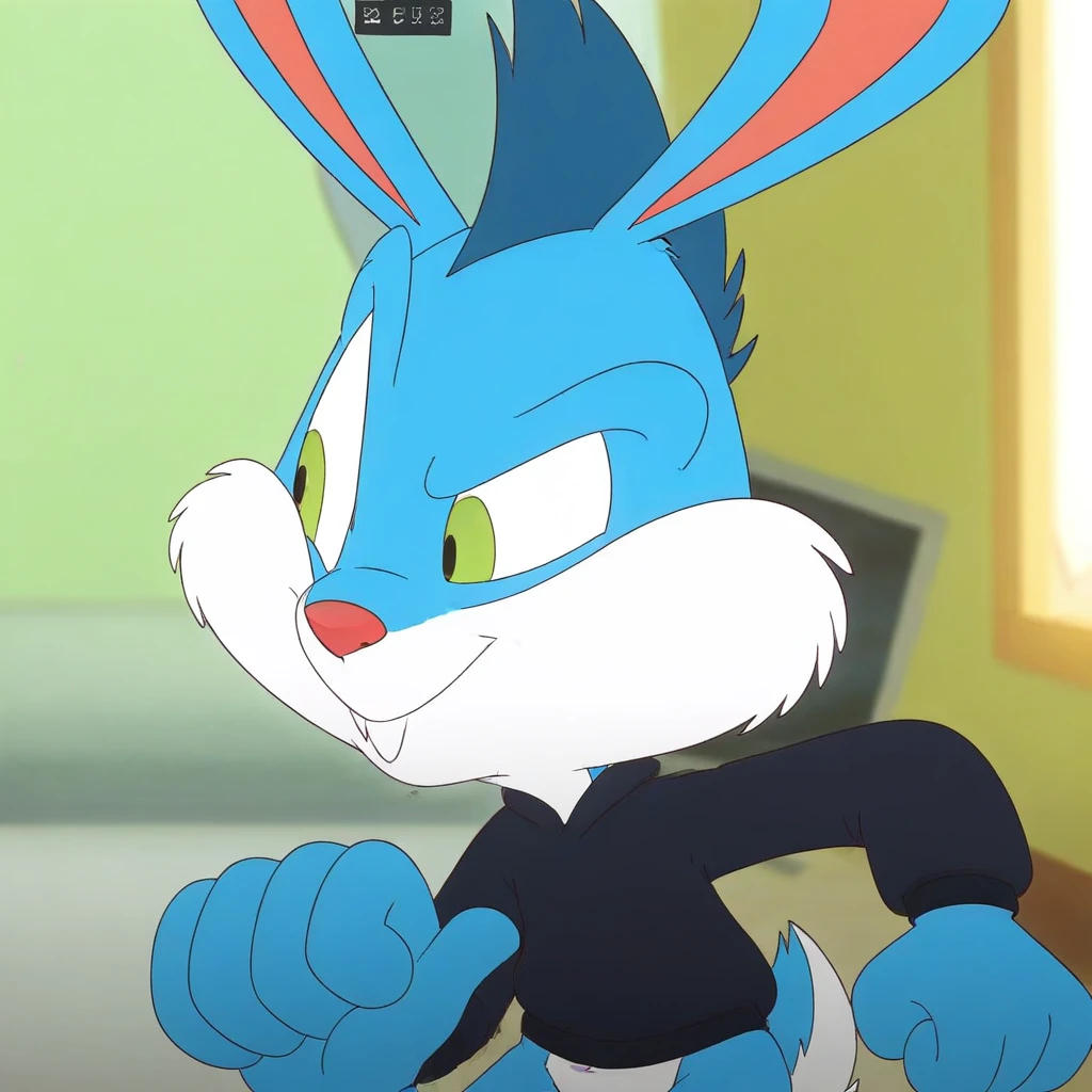 Buster Bunny's Evil Clone (Tiny Toon Looniversity) V1