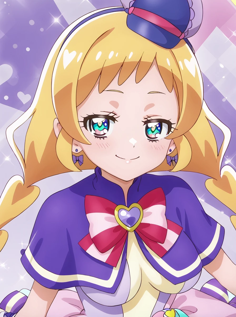 detailed background, shiny skin, posing,
<lora:curefriendy.pony:1.0>,
curefriendy,
large breasts,
half-closed eyes, naughty face,, sexually suggestive, sexually aroused, light blush,