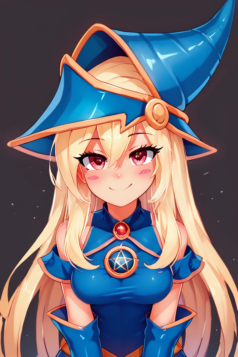 score_9, score_8_up, score_8, large breasts, (curvy), cute, eyelashes,       ,,, , ,,, zzPrismagicCitronOC, hair between eyes, red eyes, blonde hair, long hair, blue headwear, wizard hat, bare shoulders, detached sleeves, pentacle, dress, blush stickers,  <lora:Prismagic_CitronOC_PDXL:0.8>,     ,,,, BREAK, looking at viewer, ,,, smile, upper body, leaning forward, head tilt, ,,, embedding:zPDXL, Expressiveh, ,,, <lora:theButcherXPDXL:0.8>, <lora:CatalystStylePDXL:0.6>, <lora:SDXLFaeTastic2400:0.5>, <lora:Expressive_H-000001:0.4>,