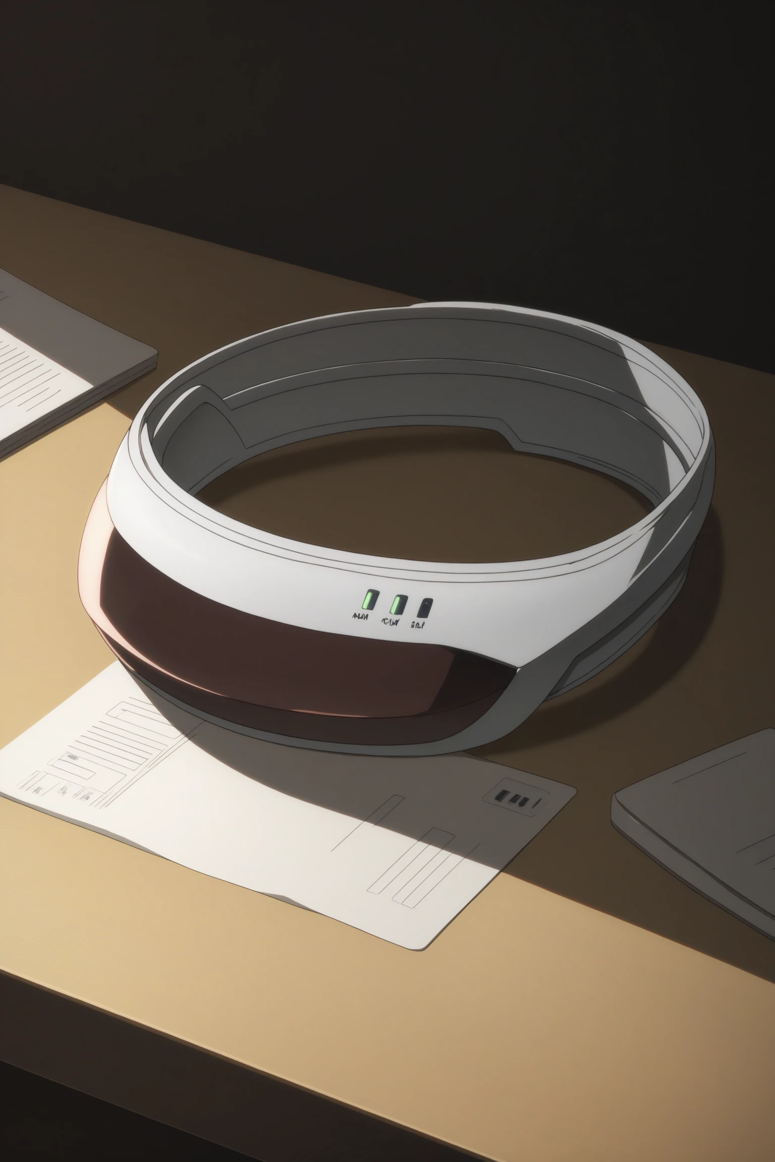 score_9, score_8_up, score_7_up, score_6_up, score_5_up, source_anime, rating_safe, head-mounted display, (no humans:1.5), (still life:1.5), <lora:AmuSphere:0.8>, table