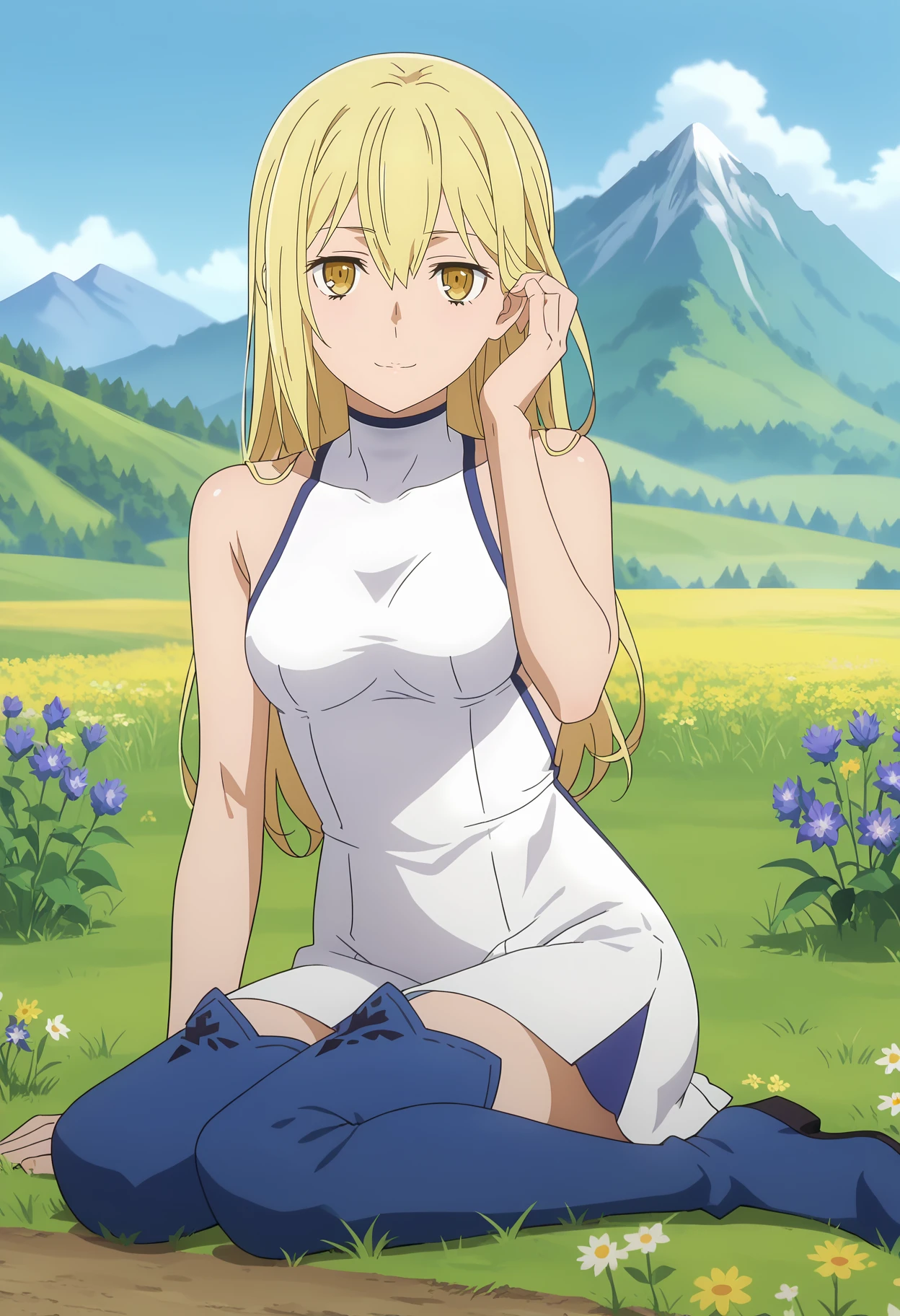 Ais Wallenstein [3 outfits] | PonyXL | DanMachi: Dungeon ni Deai wo Motomeru no wa Machigatteiru Darou ka PonyXL v1.0