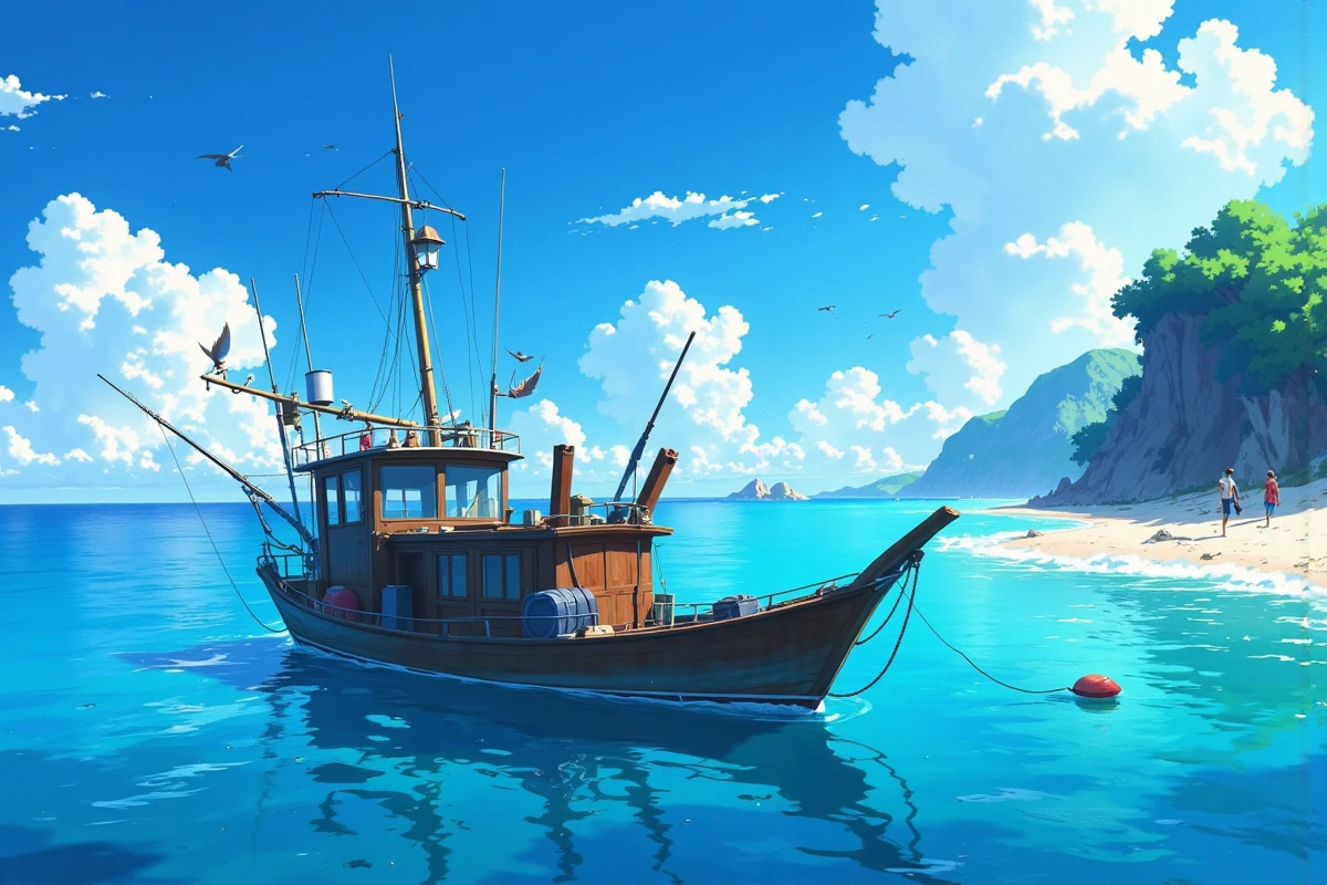 This is an anime style movie background.  The image is rendered in a clean, modern, and vibrant style, with bold, smooth lines and vibrant colors. {__test2_location__|__japanese_countryside_elements__ {and __japanese_countryside_elements__|}}<lora:anime_digital_painting-000011:1>