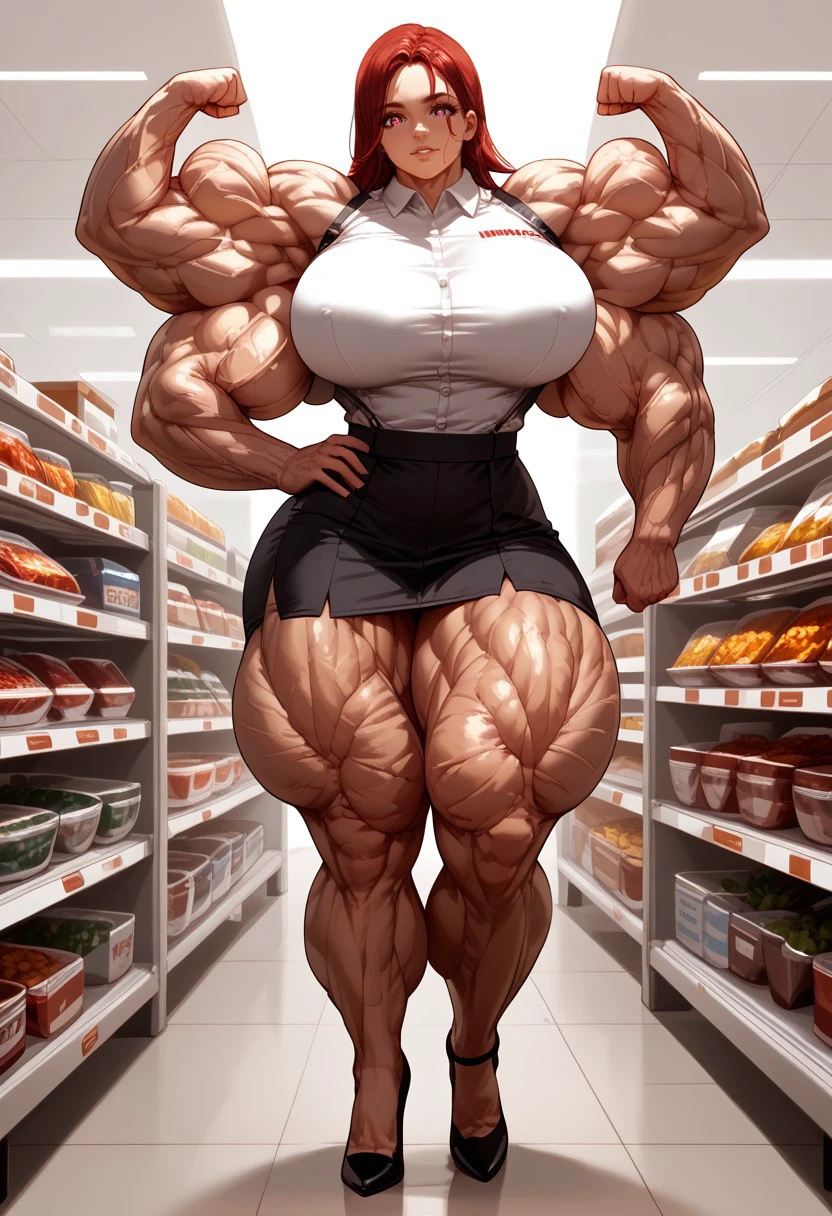 Co-opvillain (Muscle Girls - Art Style)