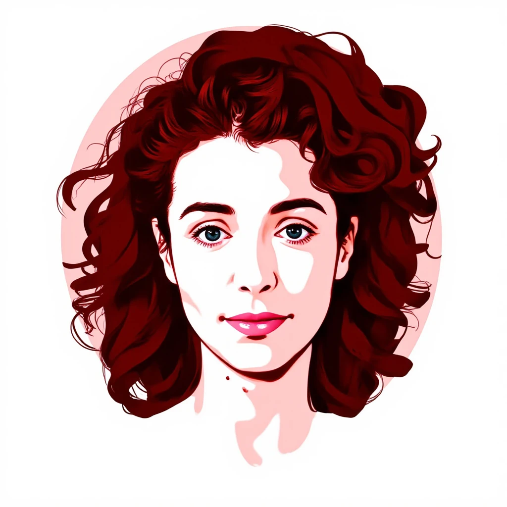 <lora:Sophie Hermans:1.4> Sophie Hermans, woman, curly hair,, Vector art, Vivid colors, Clean lines, Sharp edges, Minimalist, Precise geometry, Simplistic, Smooth curves, Bold outlines, Crisp shapes, Flat colors, Illustration art piece, High contrast shadows, Technical illustration, Graphic design, Vector graphics, High contrast, Precision artwork, Linear compositions, Scalable artwork, Digital artâââ