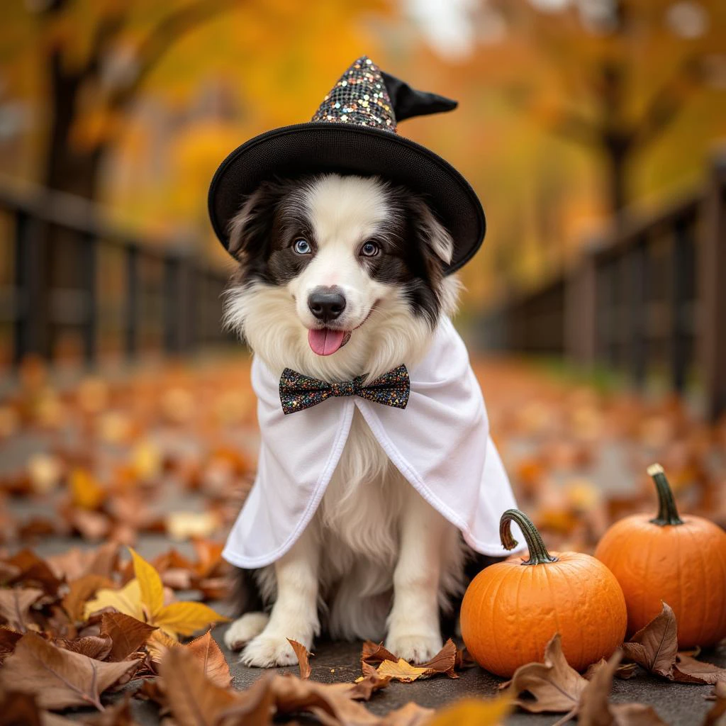 Black and White Border Collie (Flux) v1.0