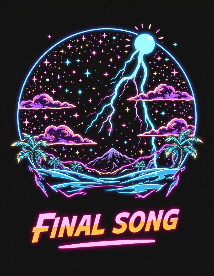 Retro Logo Style Flux
