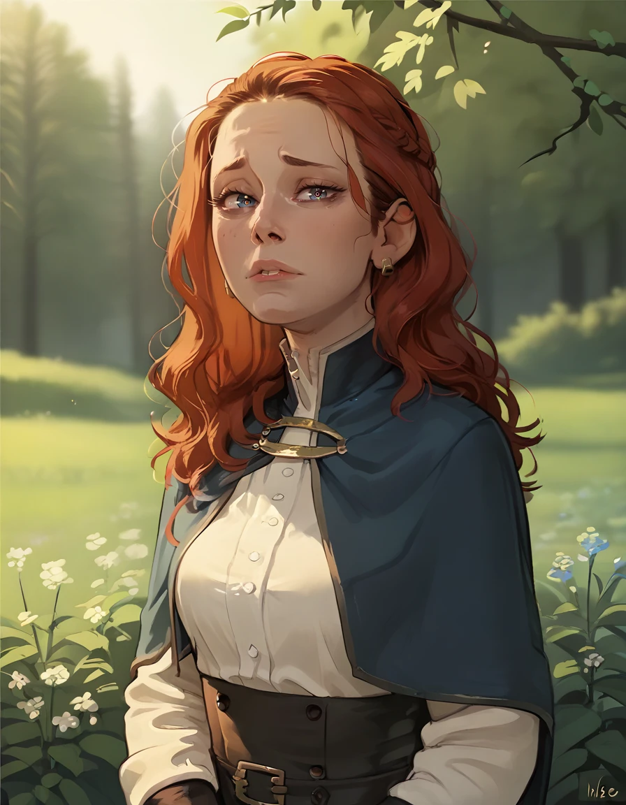 1girl, solo, looking at viewer, (pleading eyes:1.4),
red hair, long hair, outdoors, blurred background, blue cloak, gold inlay, earrings
BREAK
score_9, score_8_up, score_7_up, score_6_up, score_5_up, score_4_up, source_cartoon, rating_questionable,
<lora:incase_v14:0.8>
<lora:pleading_pony_v2:1>