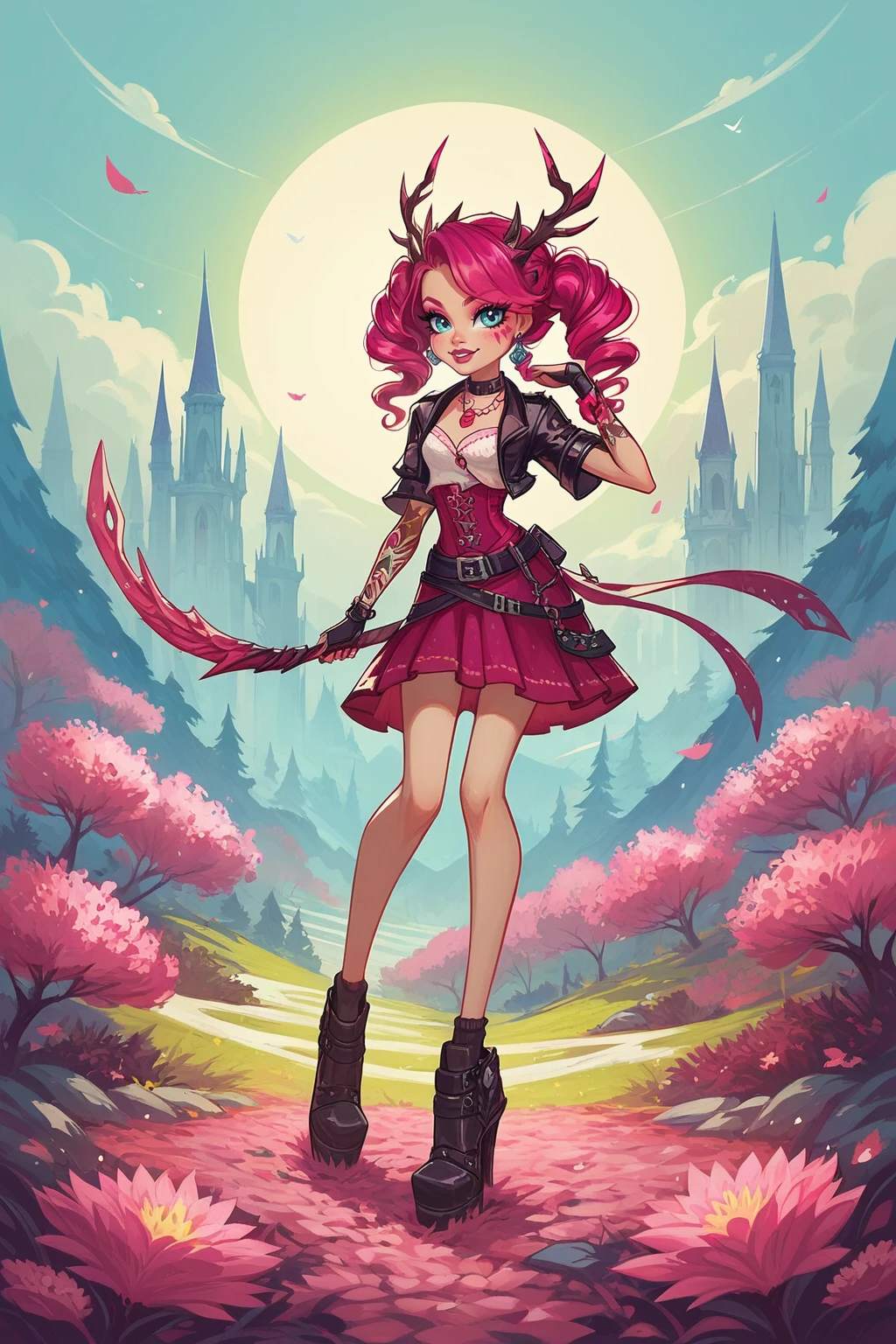 score_9, score_8_up, score_8, <lora:mh:1>, monsterhigh, 1girl, solo, full body,