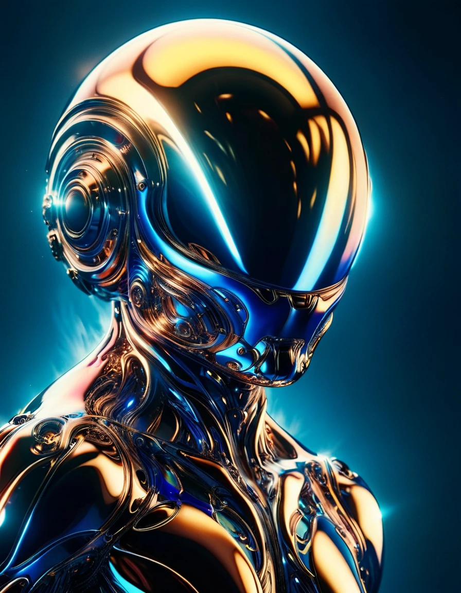 Concept art, professionally shot of a Aggressive ral-shnysrfz, Ektachrome, sci-fi, <lora:ral-shnysrfz:1>, excellent composition, polished, detailed, quality, unique, dynamic cinematic color, sublime, ambient background, magnificent, fabulous colors, shiny