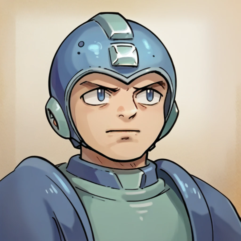 score_9, score_8_up, score_7_up, source_anime, absurdres, highres, standing, 1boy, solo, upper body, <lora:PDXL_OGMegaman-000015:1.0> mega man \(character\), helmet, blue bodysuit, closed mouth, standing, <lora:Ryoko_Kui_Portaits-PonyXL-1024px:0.9> portrait