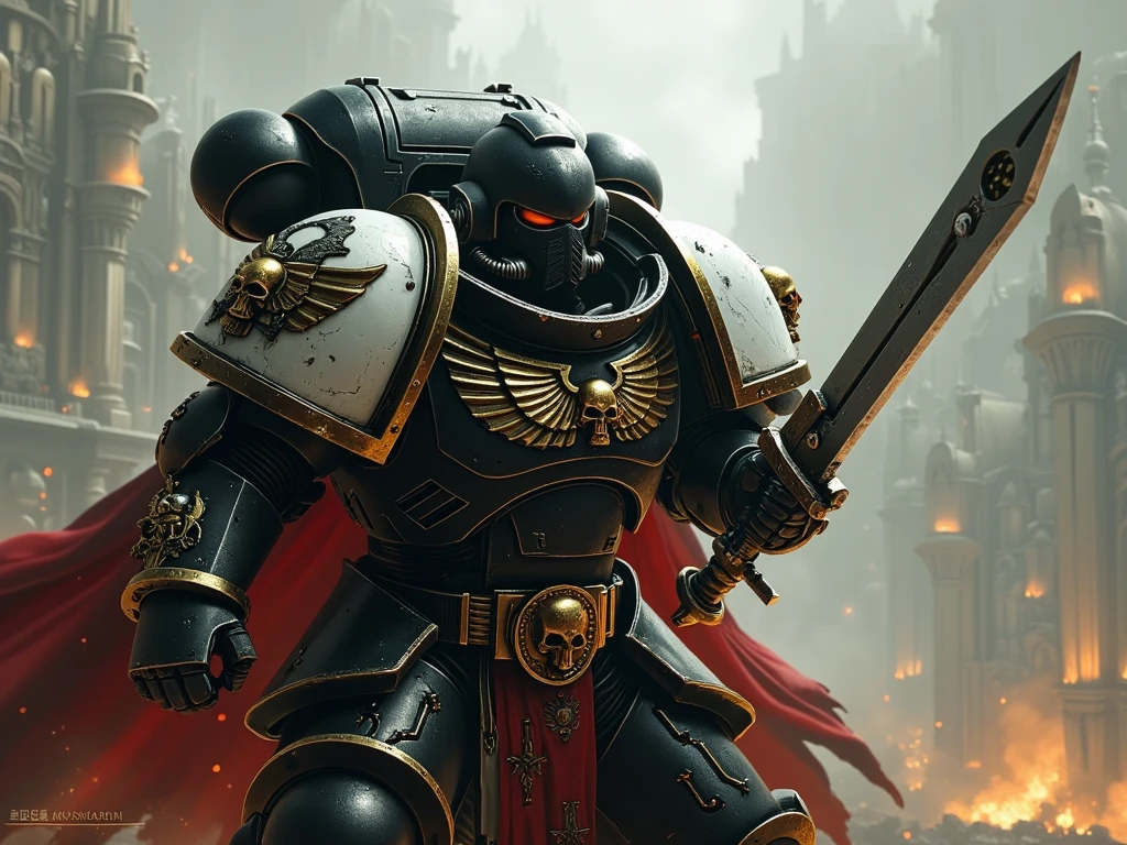 Warhammer 40k Space Marine FLUX @Ethanar v1.0