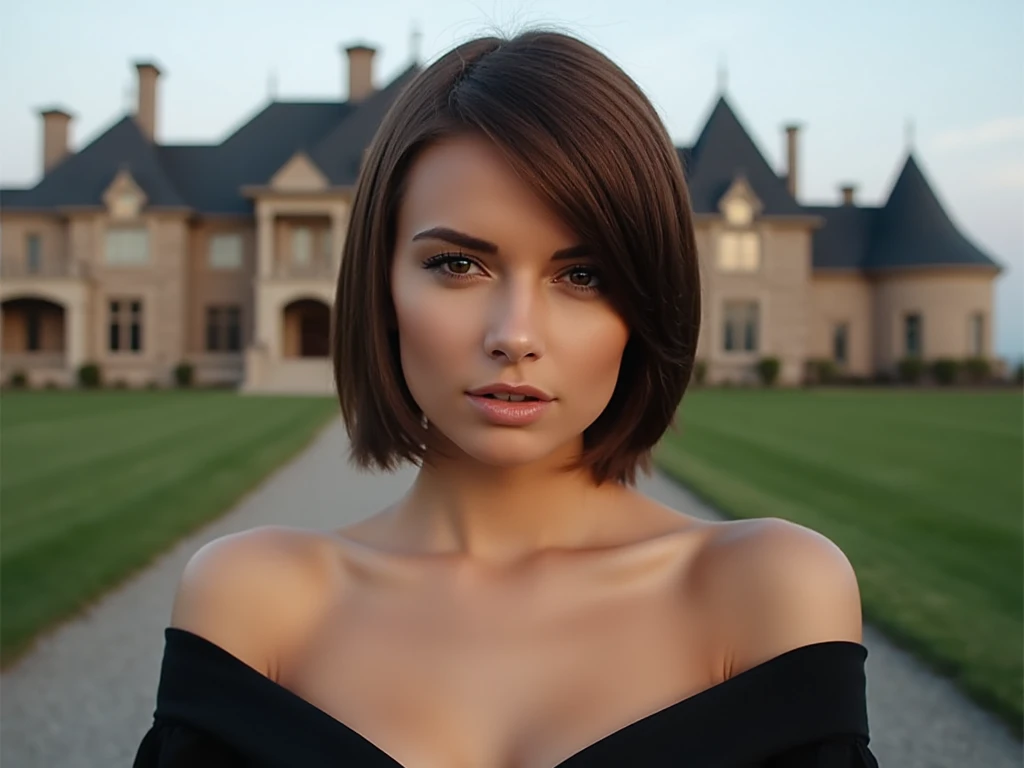 Pelirroja, ojos esmeralda, pale-skin